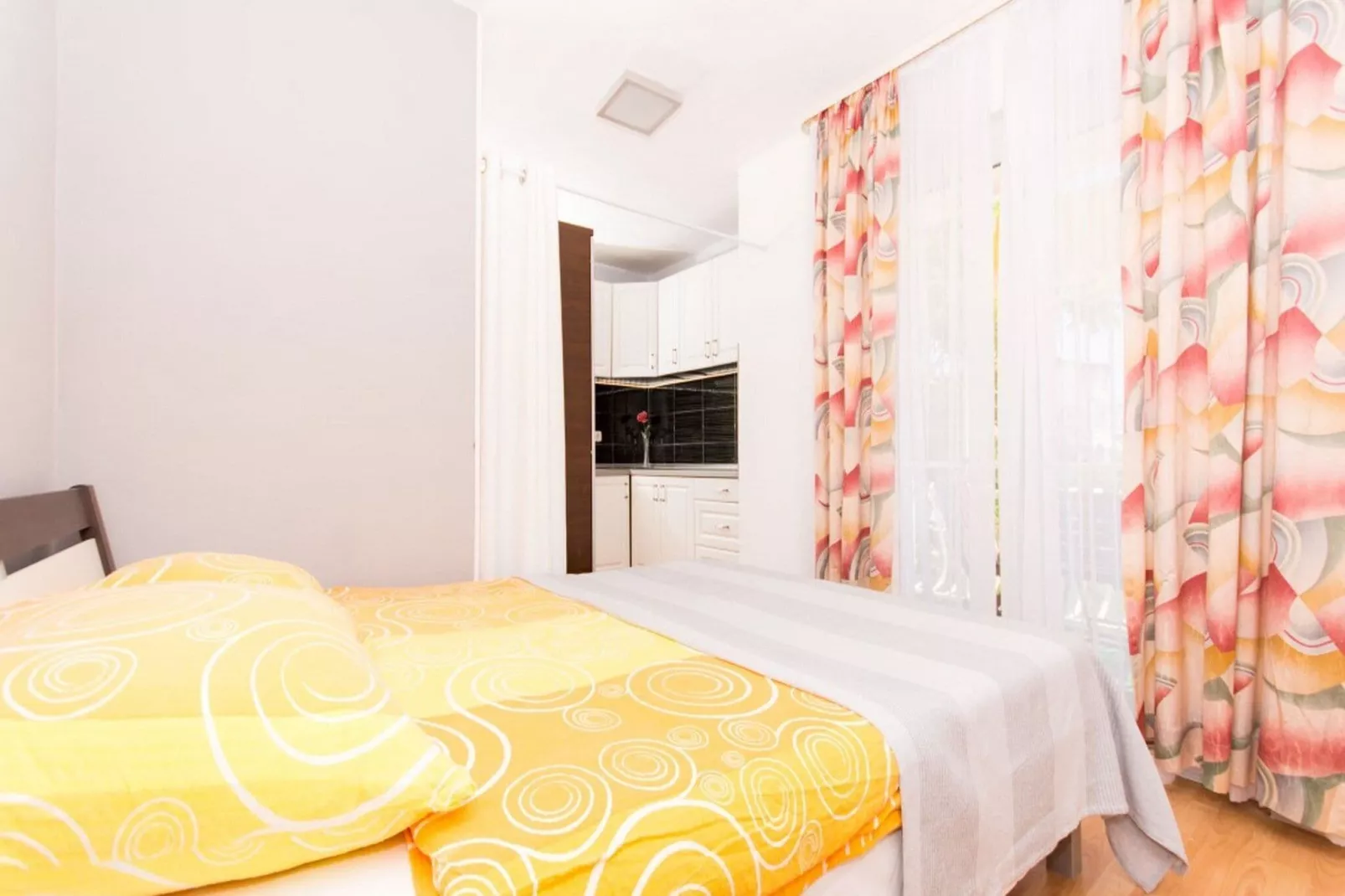 Villa Stil - One Bedroom Apartment with Balcony and Sea View 104 (Luxsor)-Bedroom