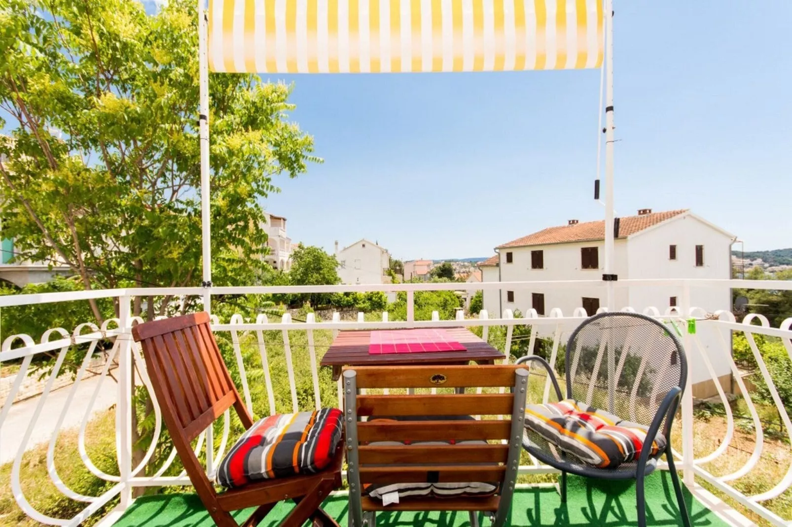 Villa Stil - One Bedroom Apartment with Balcony and Sea View 104 (Luxsor)-Terrace balcony
