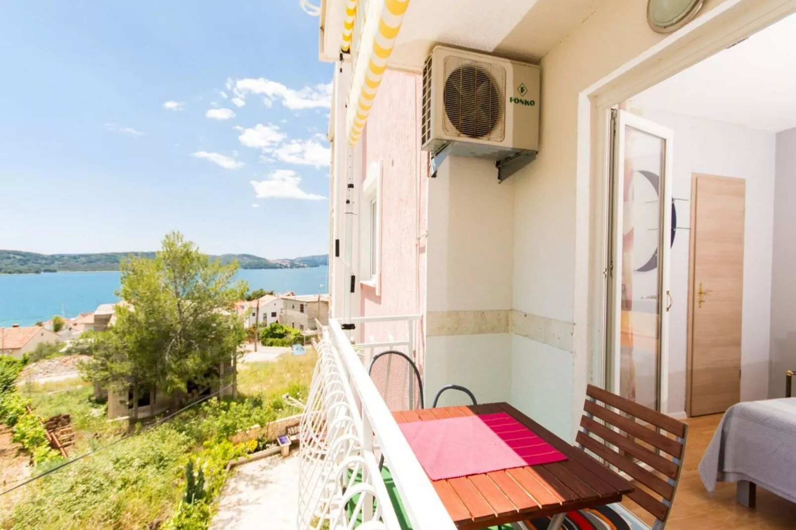 Villa Stil - One Bedroom Apartment with Balcony and Sea View 104 (Luxsor)-Terrace balcony