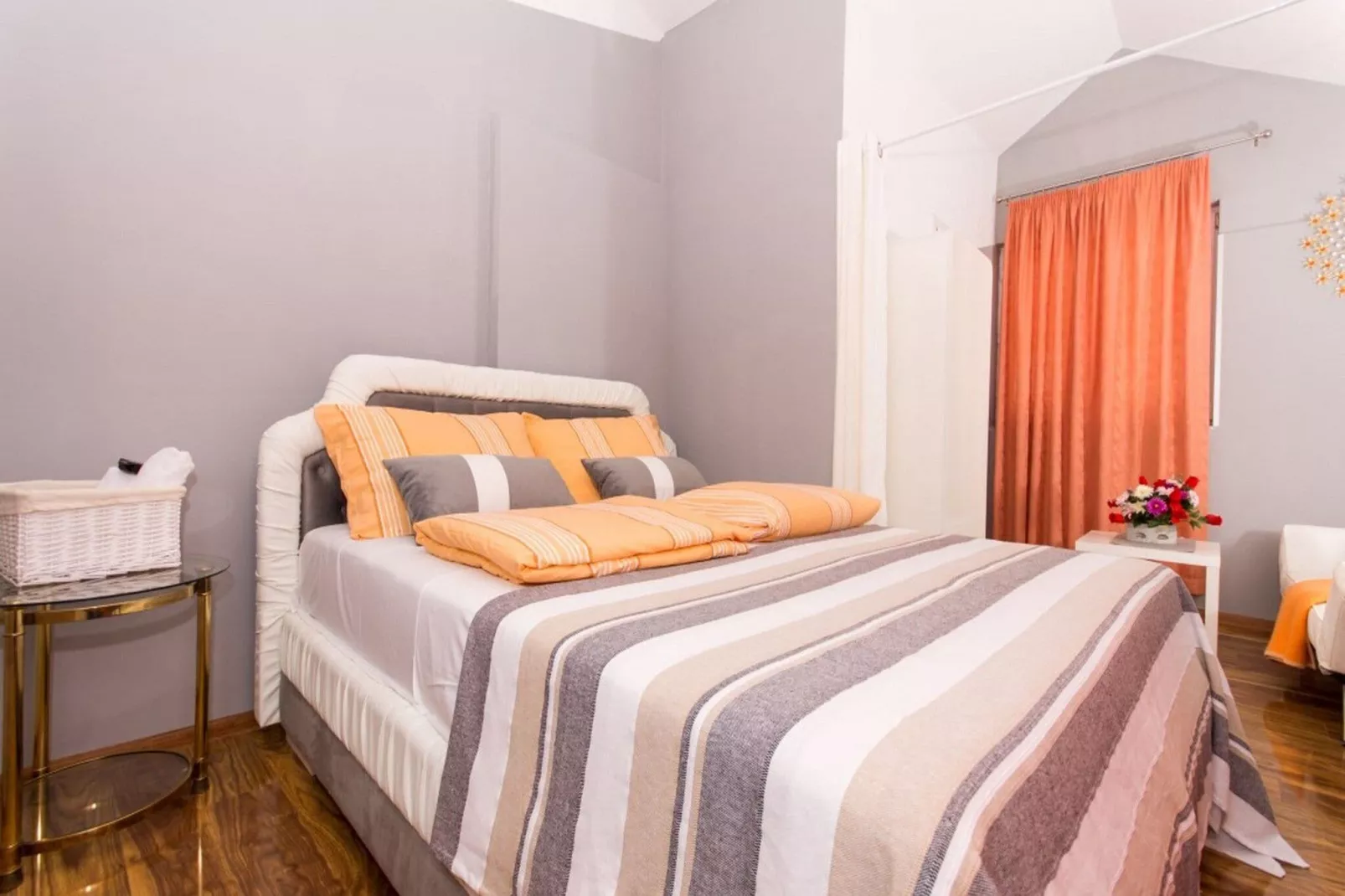 Villa Stil - Two Bedroom Apartment with Balcony and Sea View 203 (President)-Bedroom
