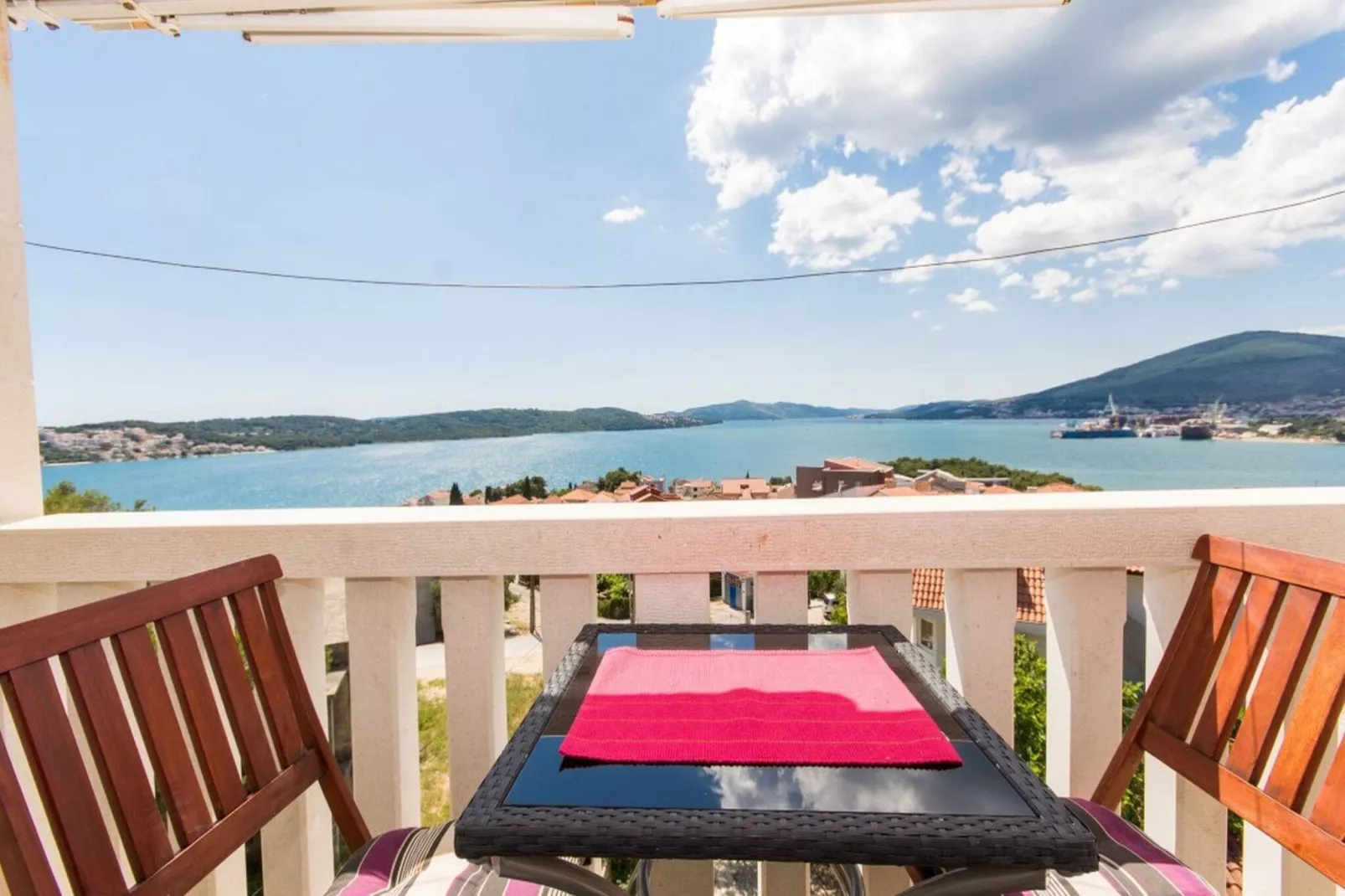 Villa Stil - Two Bedroom Apartment with Balcony and Sea View 203 (President)-Terrace balcony
