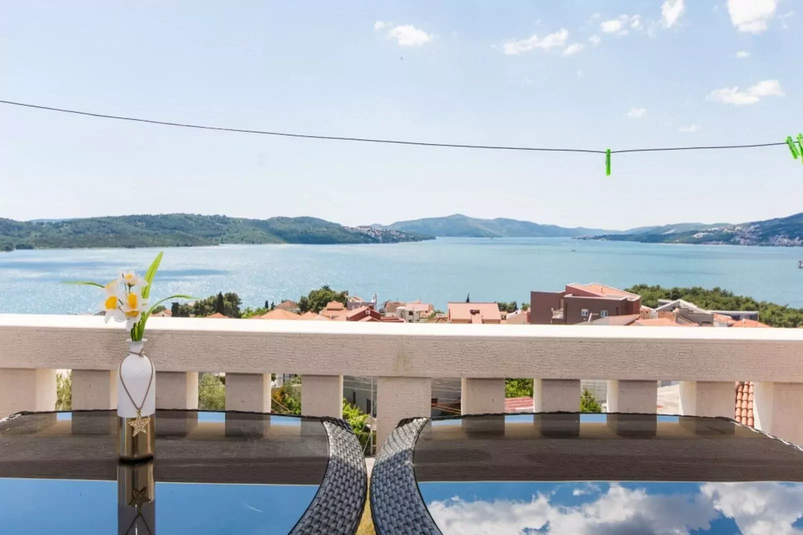 Villa Stil - Two Bedroom Apartment with Balcony and Sea View 203 (President)-Terrace balcony