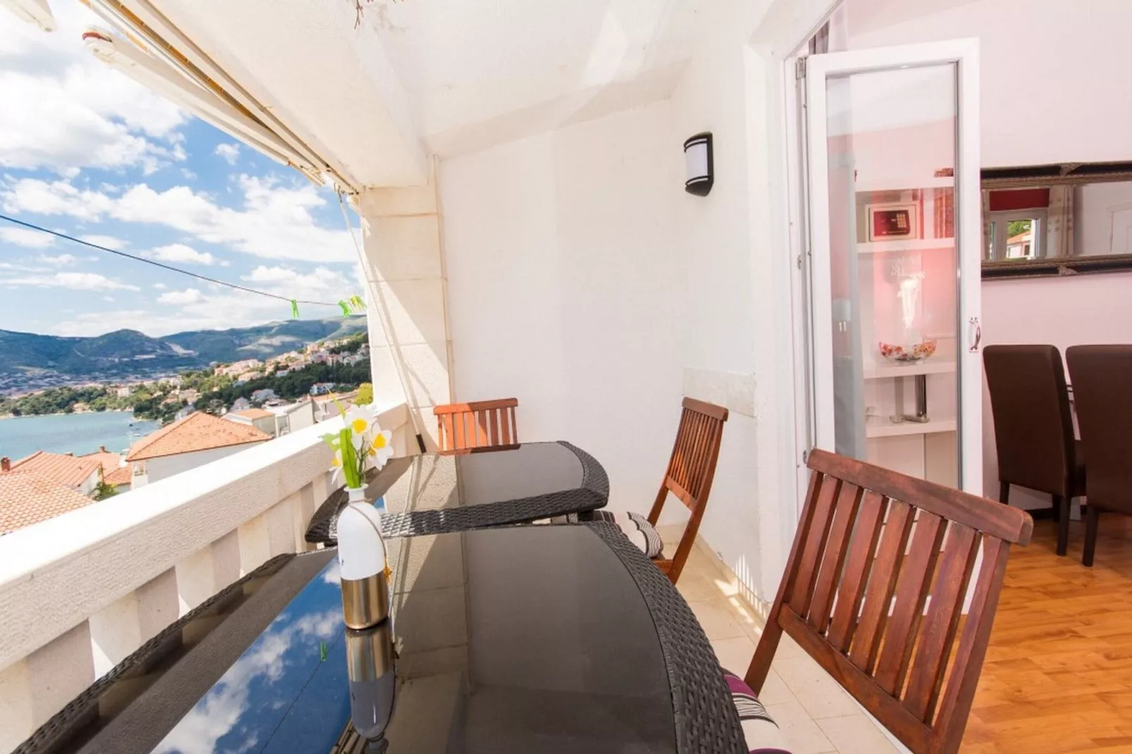 Villa Stil - Two Bedroom Apartment with Balcony and Sea View 203 (President)-Terrace balcony