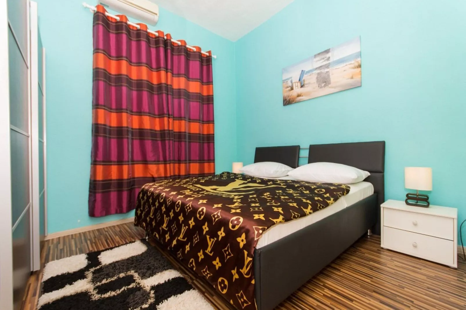 Villa Stil - Two Bedroom Apartment with Terrace and Sea View (Premium)-Bedroom