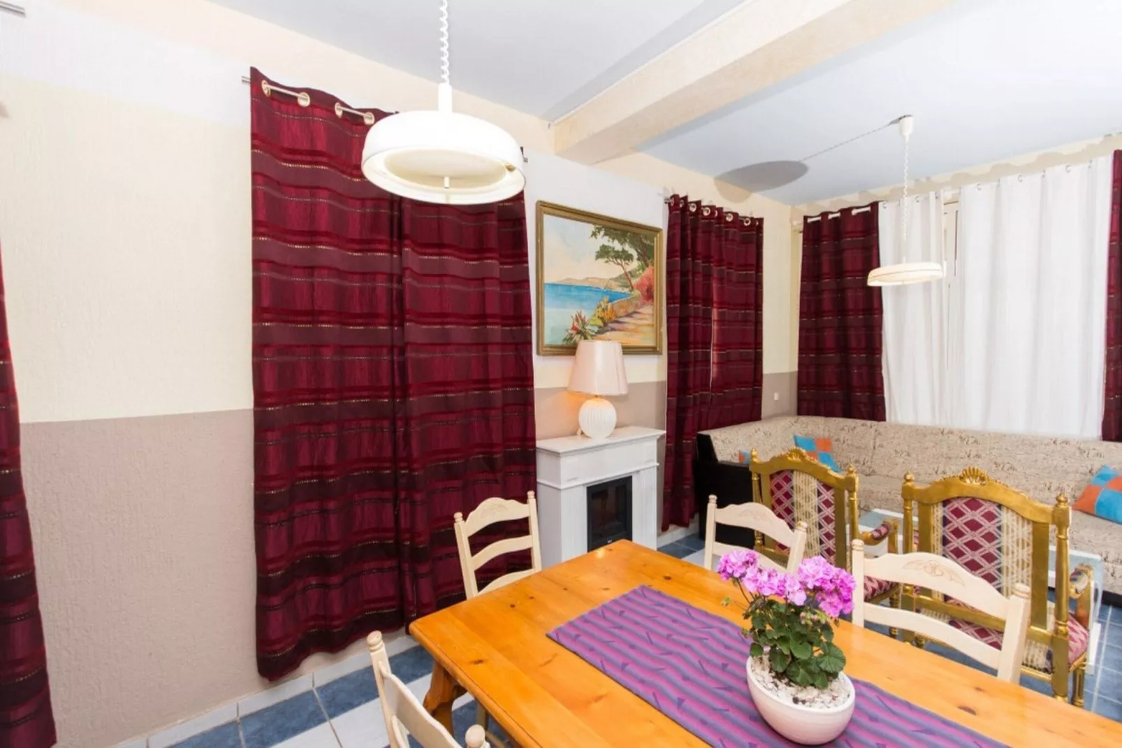 Villa Stil - Two Bedroom Apartment with Terrace and Sea View (Premium)-Dining room