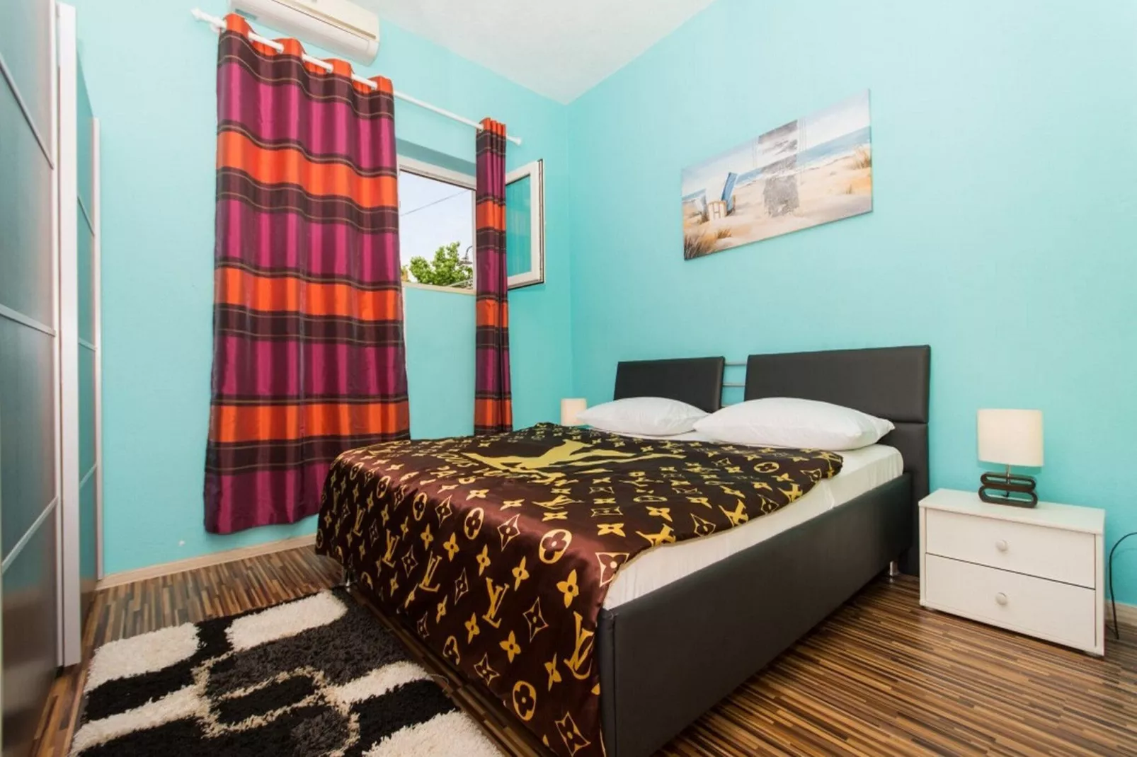 Villa Stil - Two Bedroom Apartment with Terrace and Sea View (Premium)-Bedroom