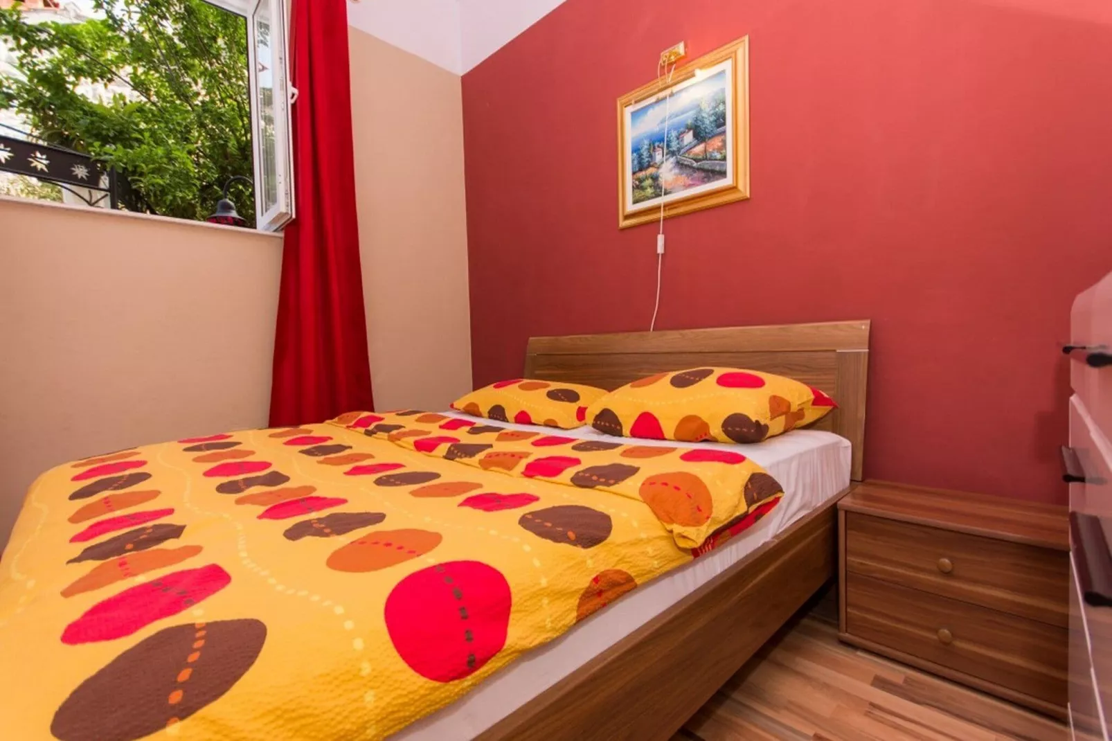 Villa Stil - Two Bedroom Apartment with Terrace and Sea View (Premium)-Bedroom