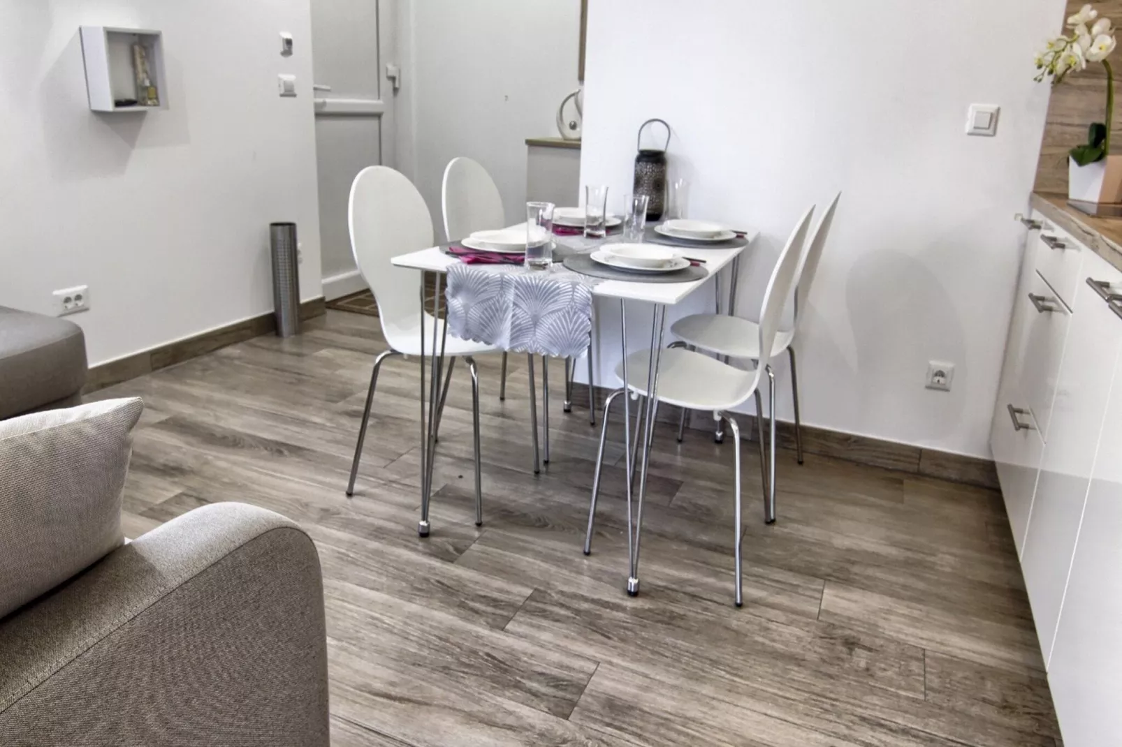 Apartments Victoria - One Bedroom Apartment with Terrace (A2)-Küche