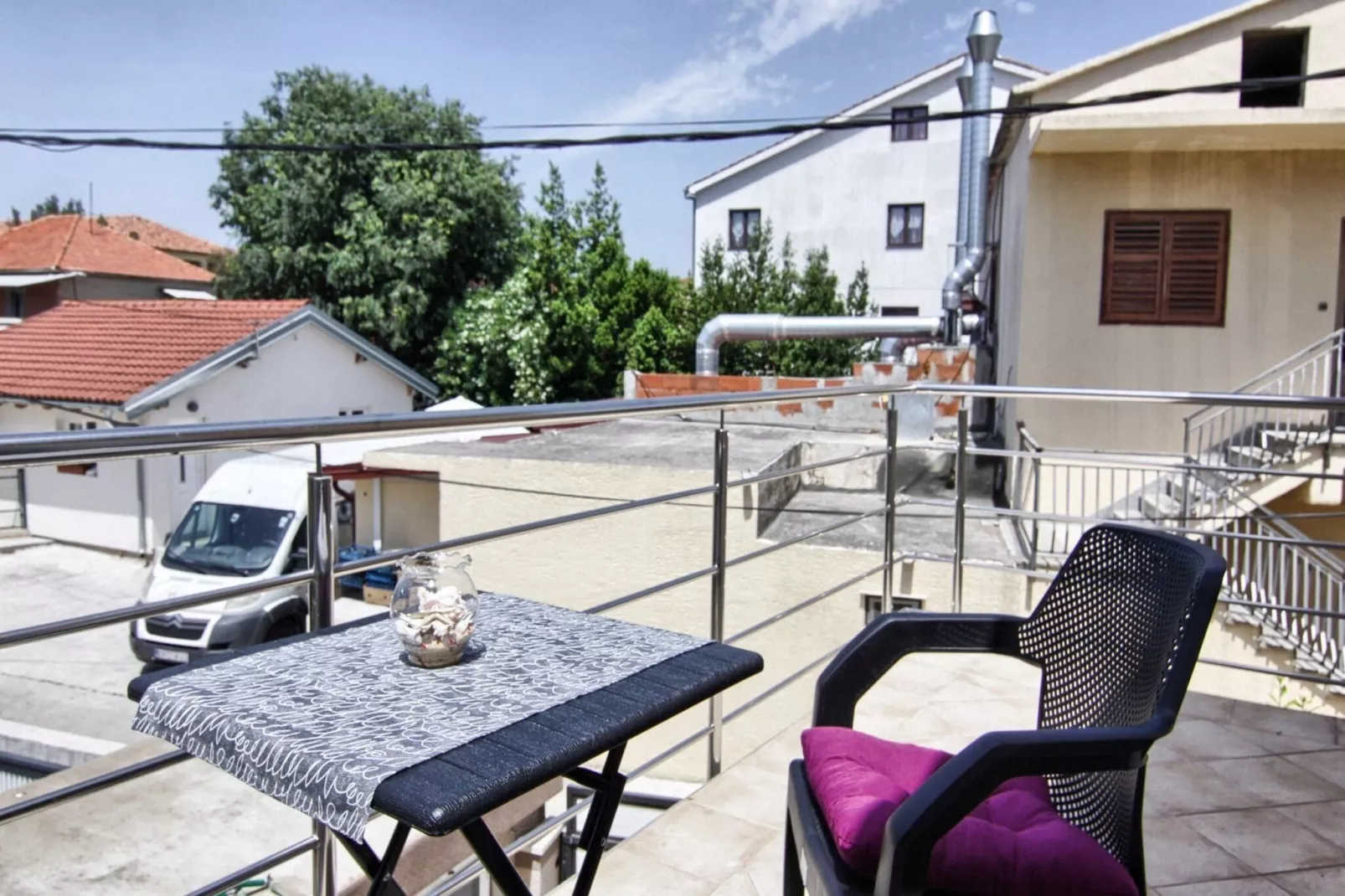 Apartments Victoria - One Bedroom Apartment with Terrace (A2)-Terrassenbalkon