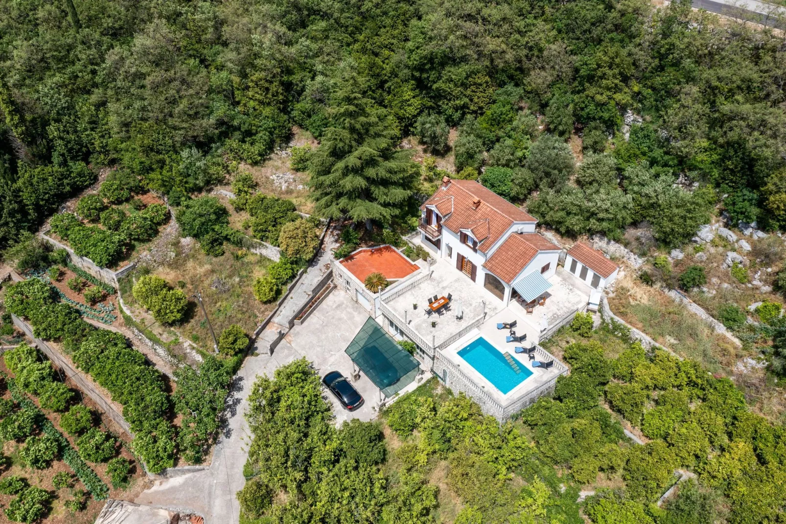 Villa Niko - Three bedroom villa with swimming pool-View