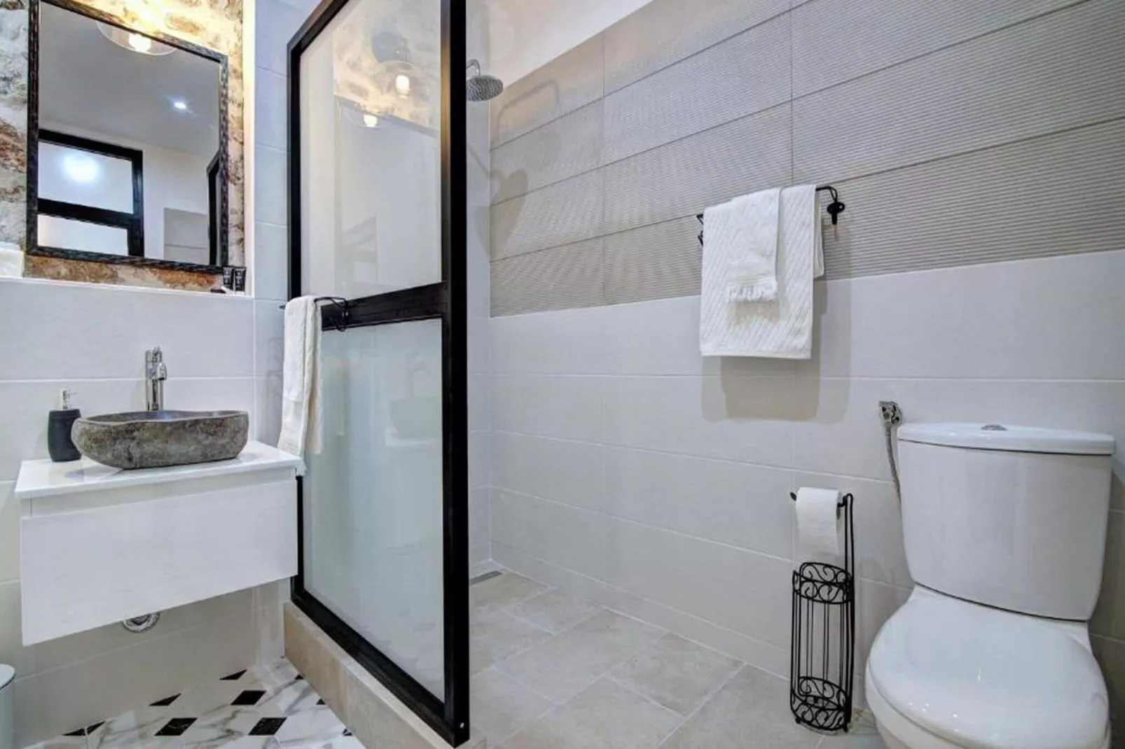 History House Moja Ti 1830 - Superior Apartment with Sauna (Fortica)-Bathroom