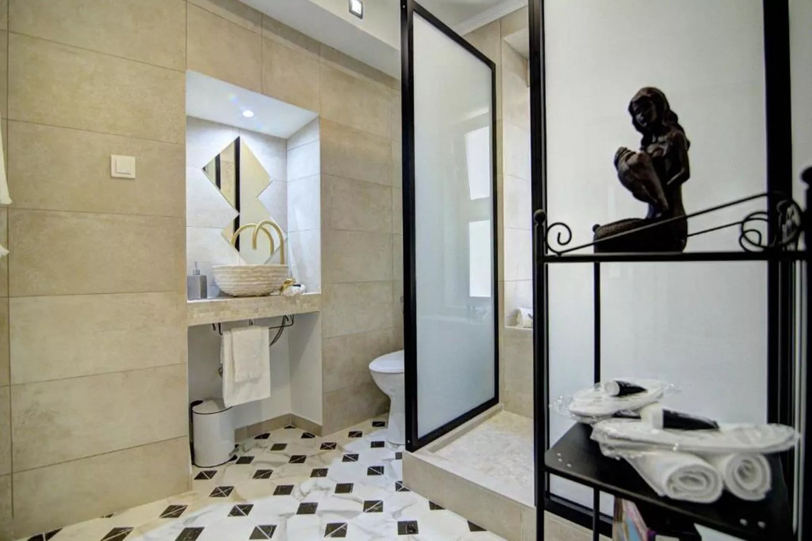 History House Moja Ti 1830 - Deluxe Apartment (Gorica)-Bathroom