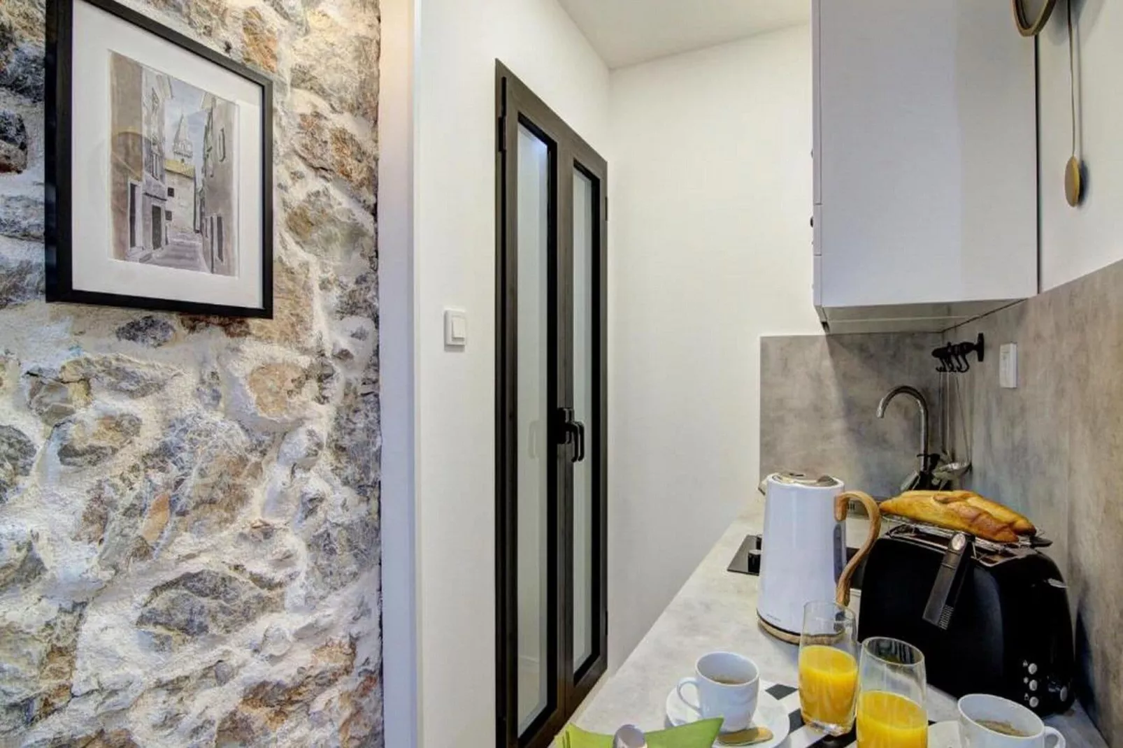 History House Moja Ti 1830 - Studio Apartment (Travica)-Kitchen