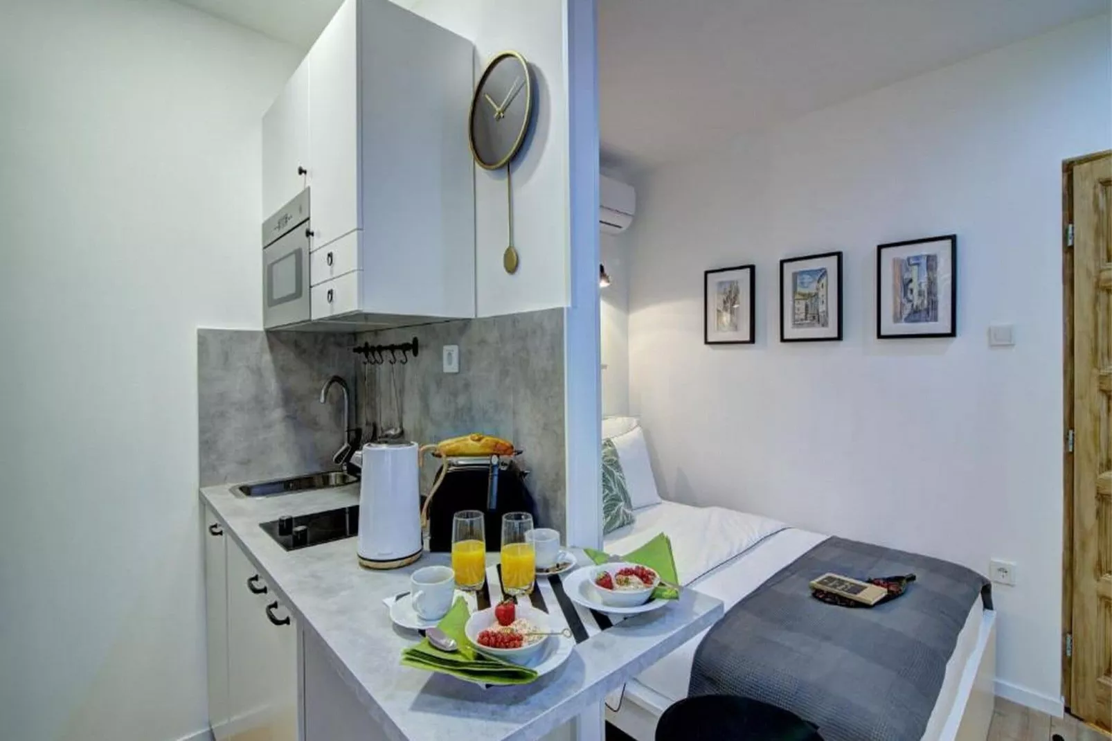 History House Moja Ti 1830 - Studio Apartment (Travica)-Kitchen