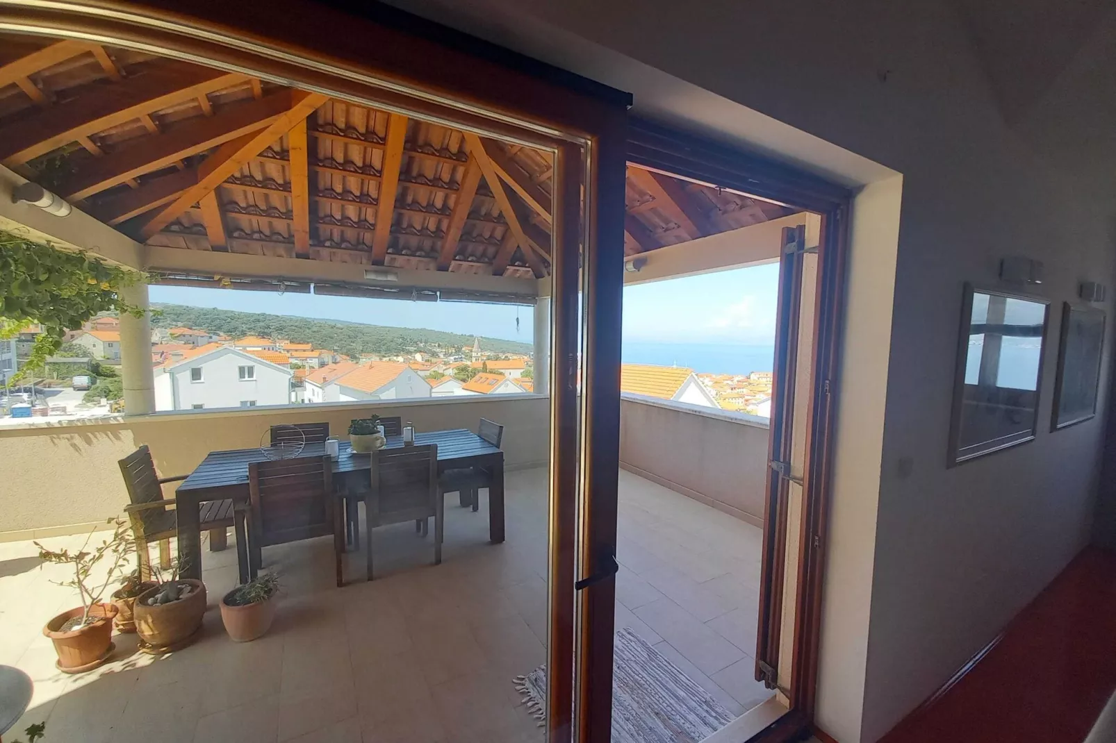 Apartment Iggy - Three Bedroom Apartment with Sea View and Terrace (A9) (ST)-Terrace
