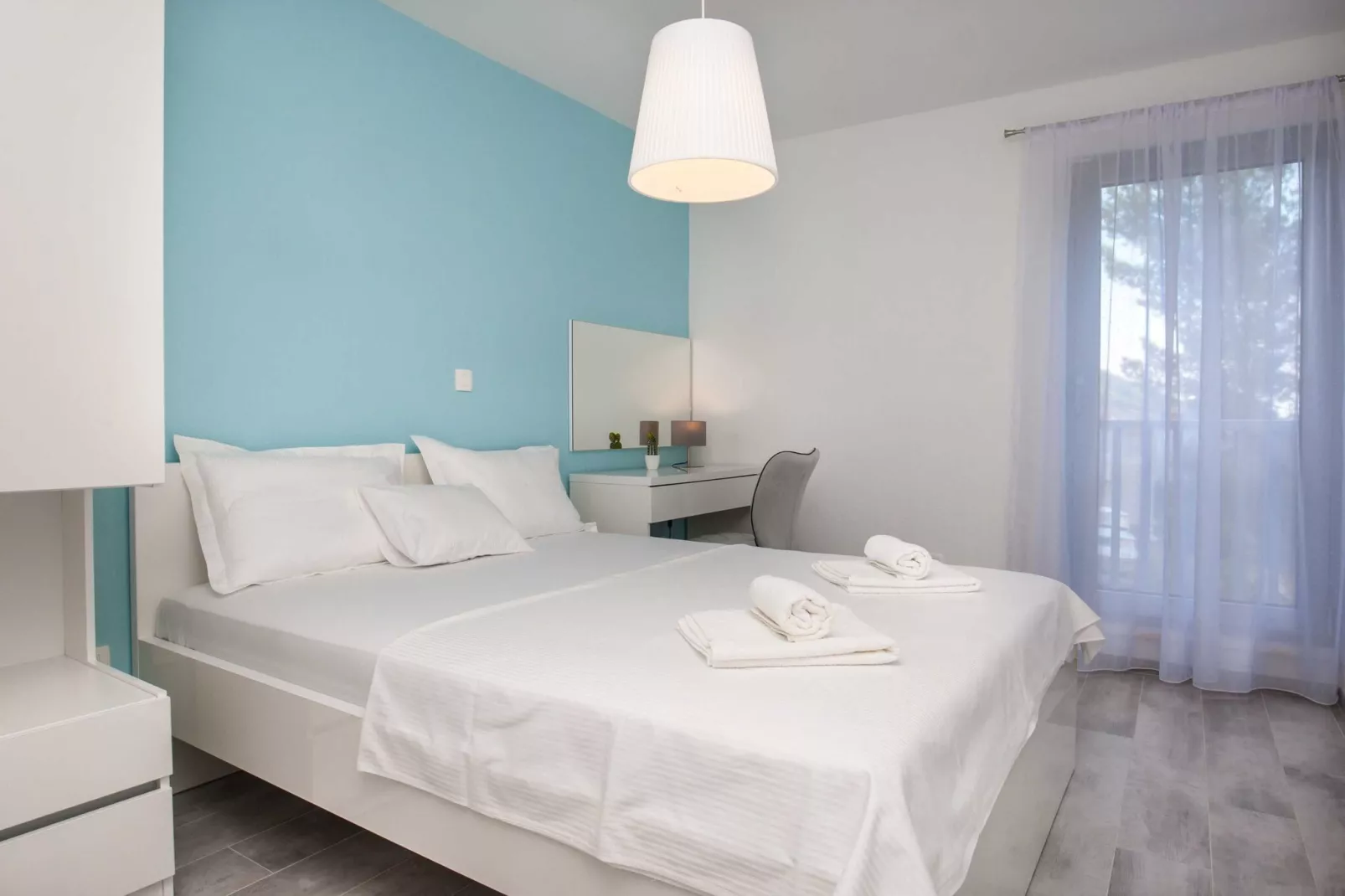 Apartments Dva Galeba -  Premium One Bedroom Apartment with Sea View (103)