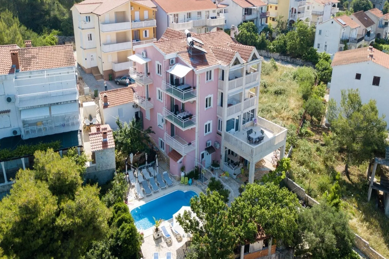 Villa Stil - Studio Apartment with Balcony and Sea View 201-Outdoor