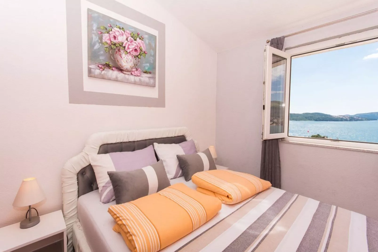 Villa Stil - One Bedroom Apartment with Balcony and Sea View 202-Bedroom