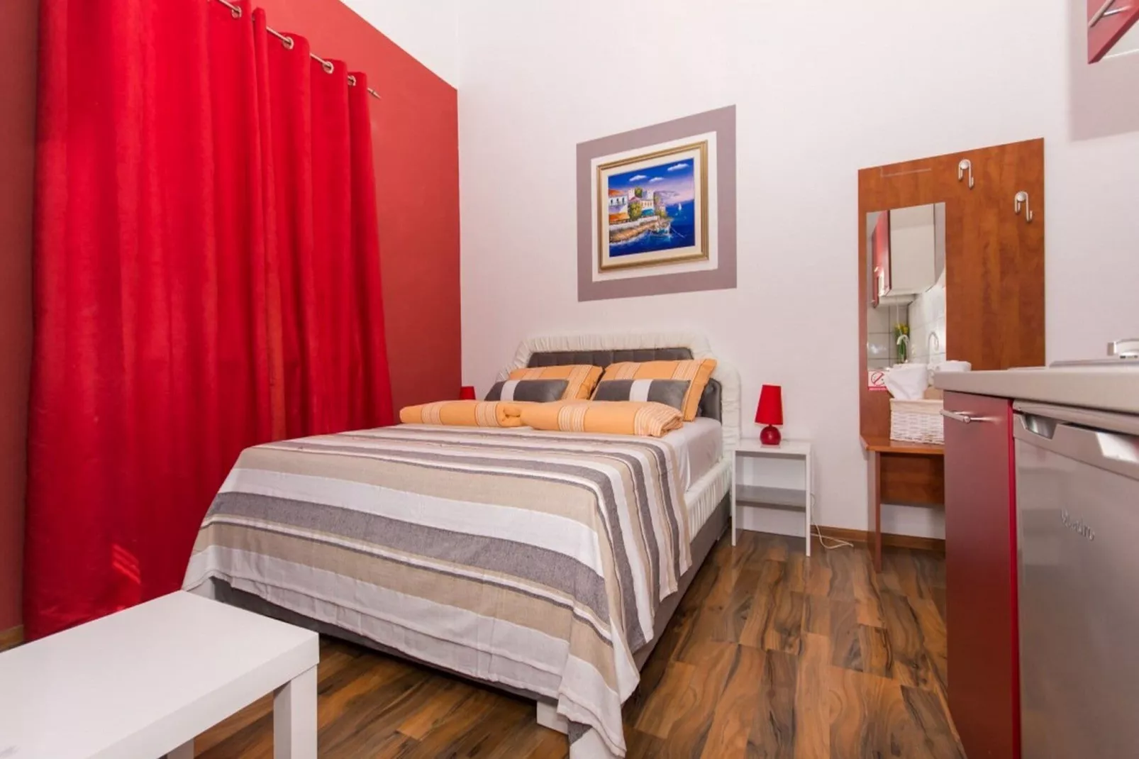 Villa Stil - One Bedroom Apartment with Balcony and Sea View 202-Bedroom