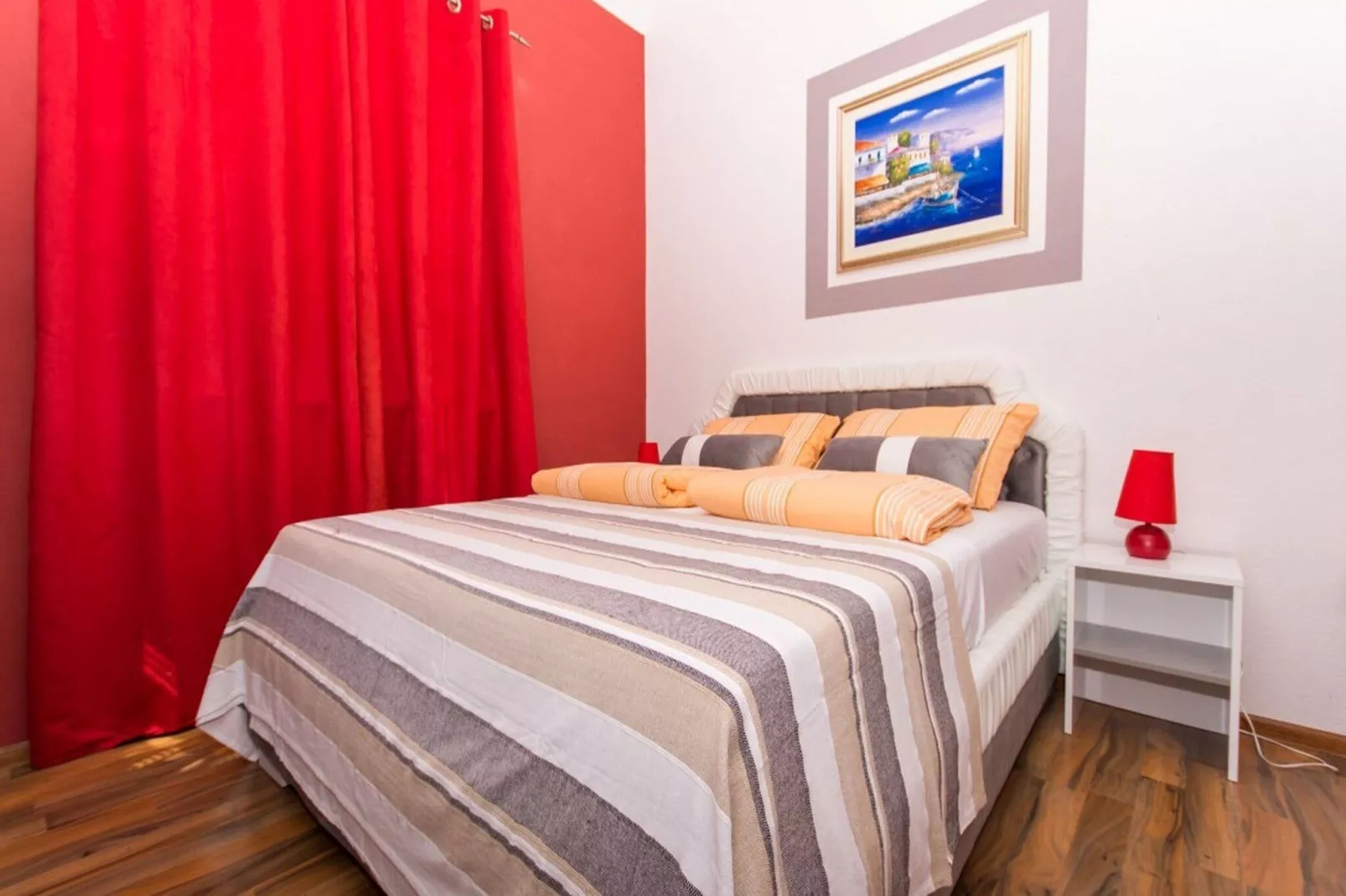 Villa Stil - One Bedroom Apartment with Balcony and Sea View 202-Bedroom