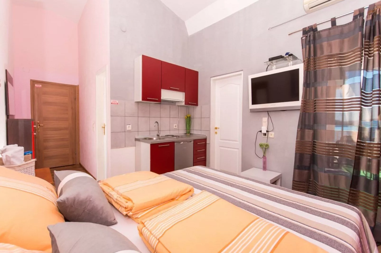 Villa Stil - One Bedroom Apartment with Balcony and Sea View 202-Bedroom