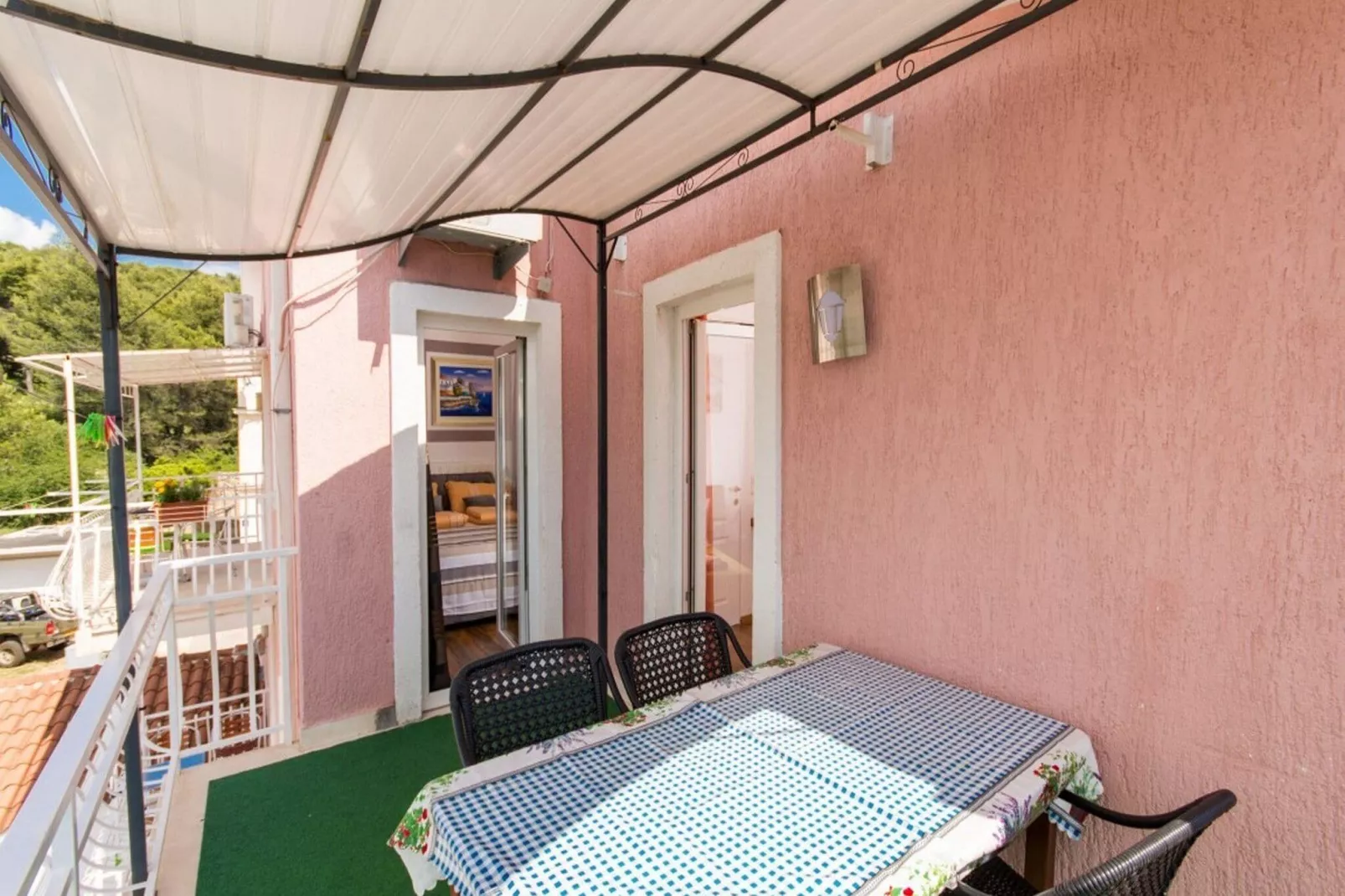 Villa Stil - One Bedroom Apartment with Balcony and Sea View 202-Terrace balcony