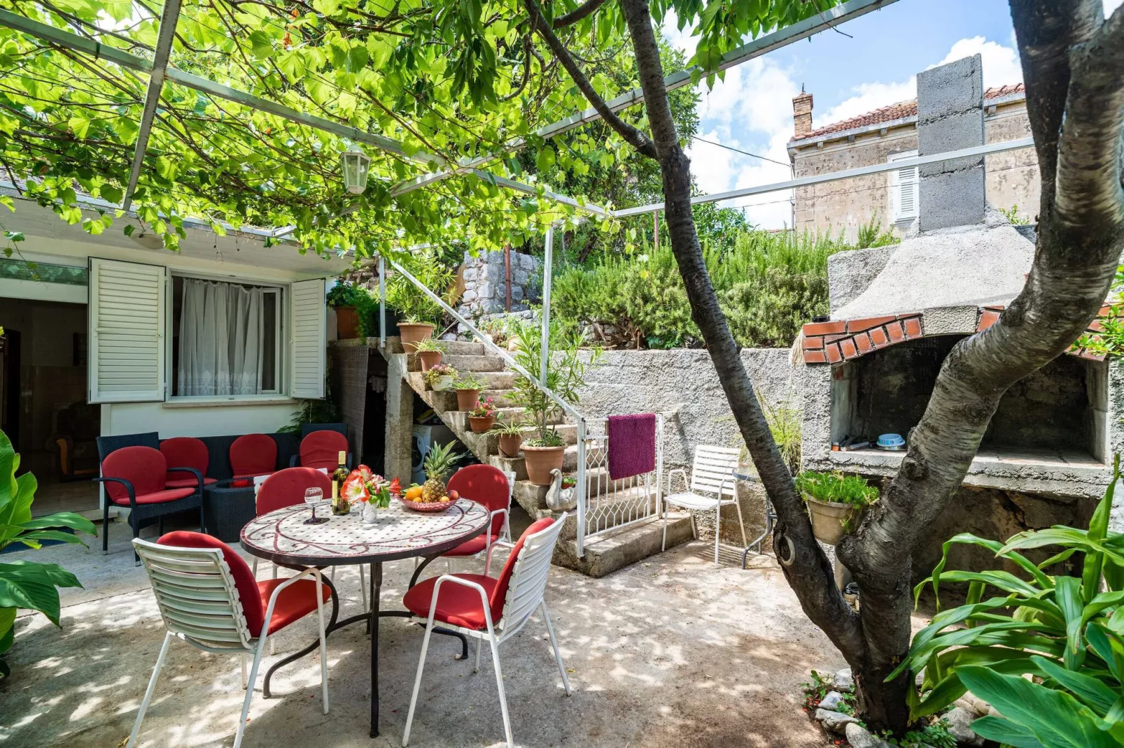 Apartments Zarac - One Bedroom Apartment with Terrace-Outdoor