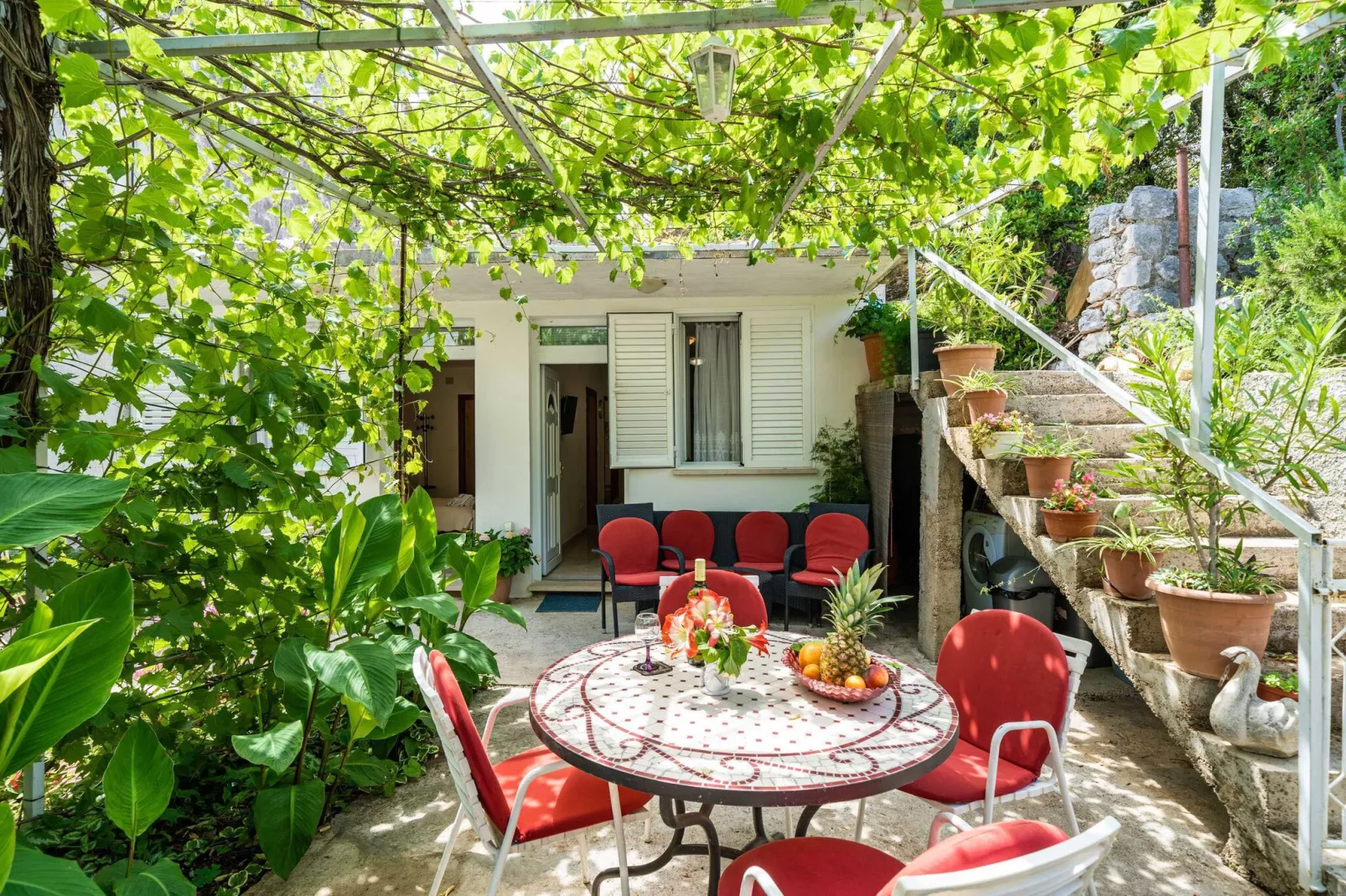 Apartments Zarac - One Bedroom Apartment with Terrace-Terrace