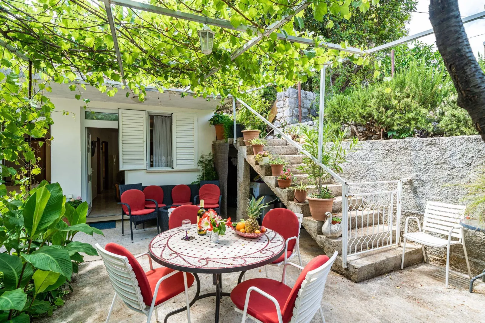 Apartments Zarac - One Bedroom Apartment with Terrace-Terrace