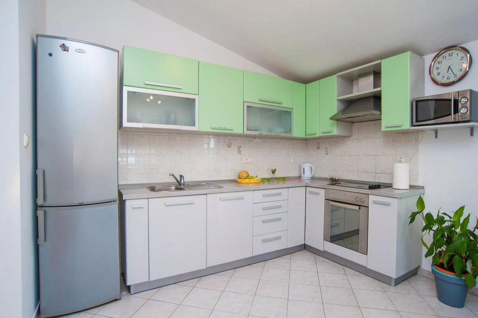 Apartment Spalato - Three Bedroom Apartment with Terrace-Kitchen
