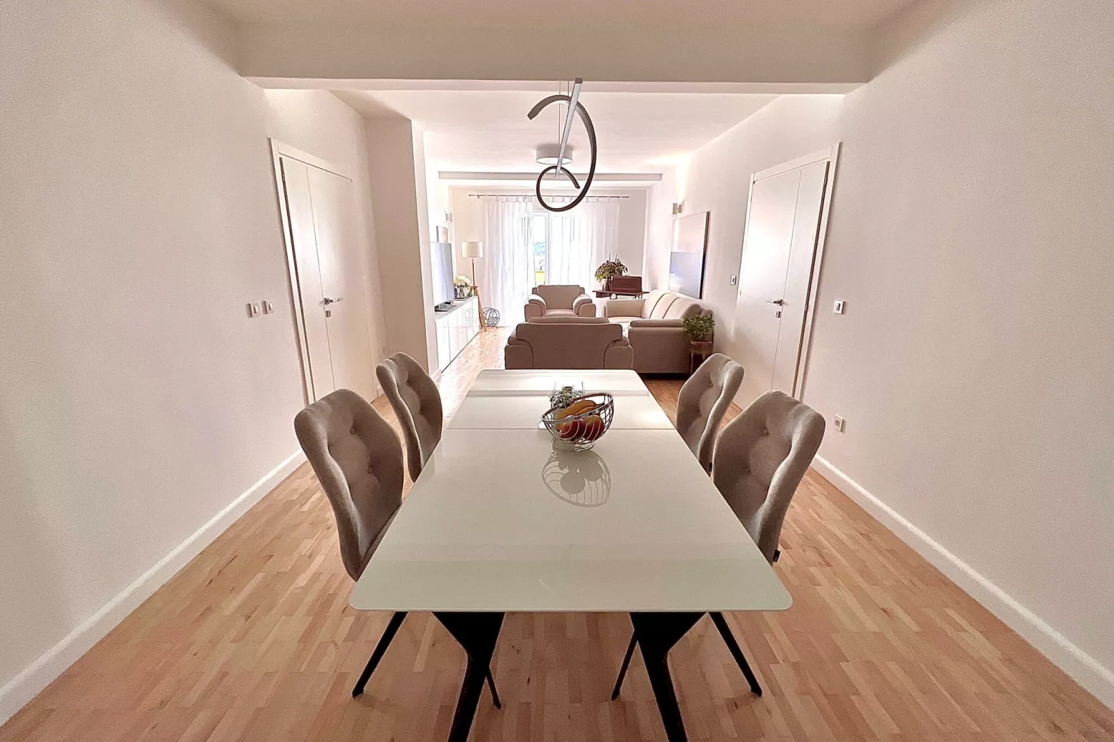 Apartment Lana - Two Bedroom Apartment with Terrace and Sea View-Dining room