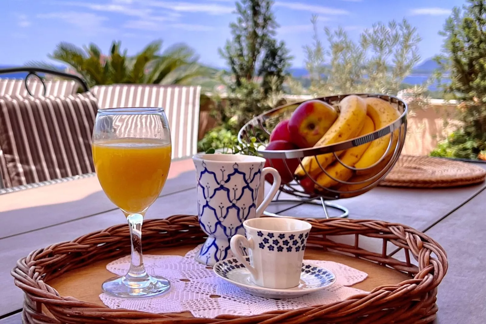 Apartment Lana - Two Bedroom Apartment with Terrace and Sea View-Terrace