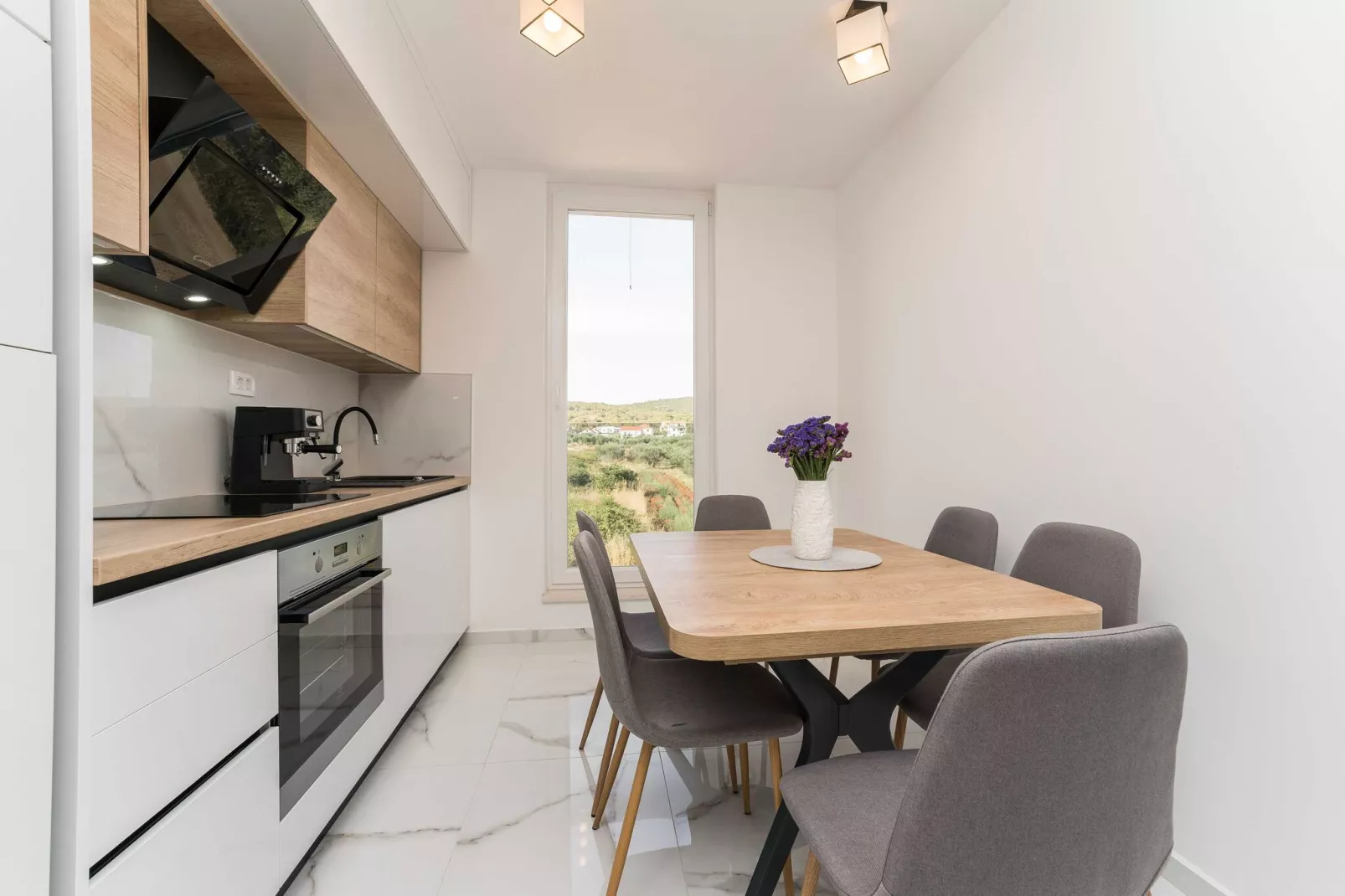 Luxury D Apartments - Two Bedroom Apartment with Terrace A1-Kitchen