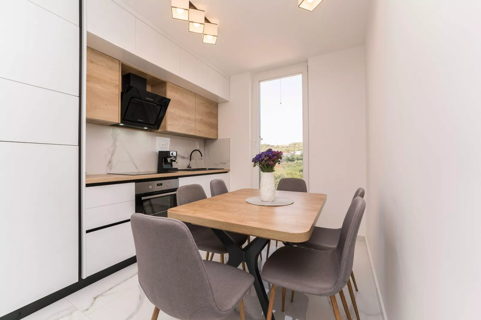 Luxury D Apartments - Two Bedroom Apartment with Terrace A1-Kitchen