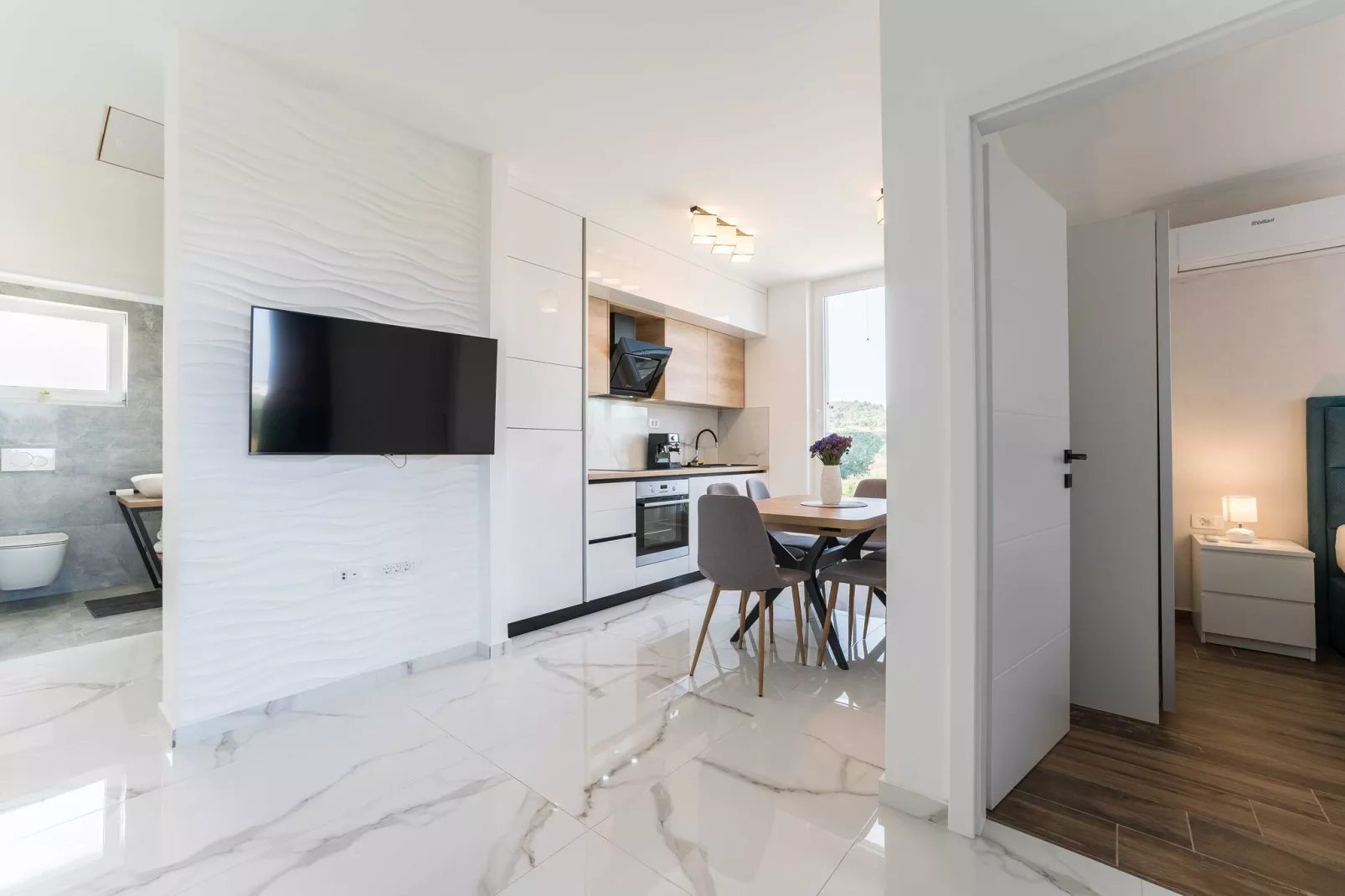 Luxury D Apartments - Two Bedroom Apartment with Terrace A1-Indoor