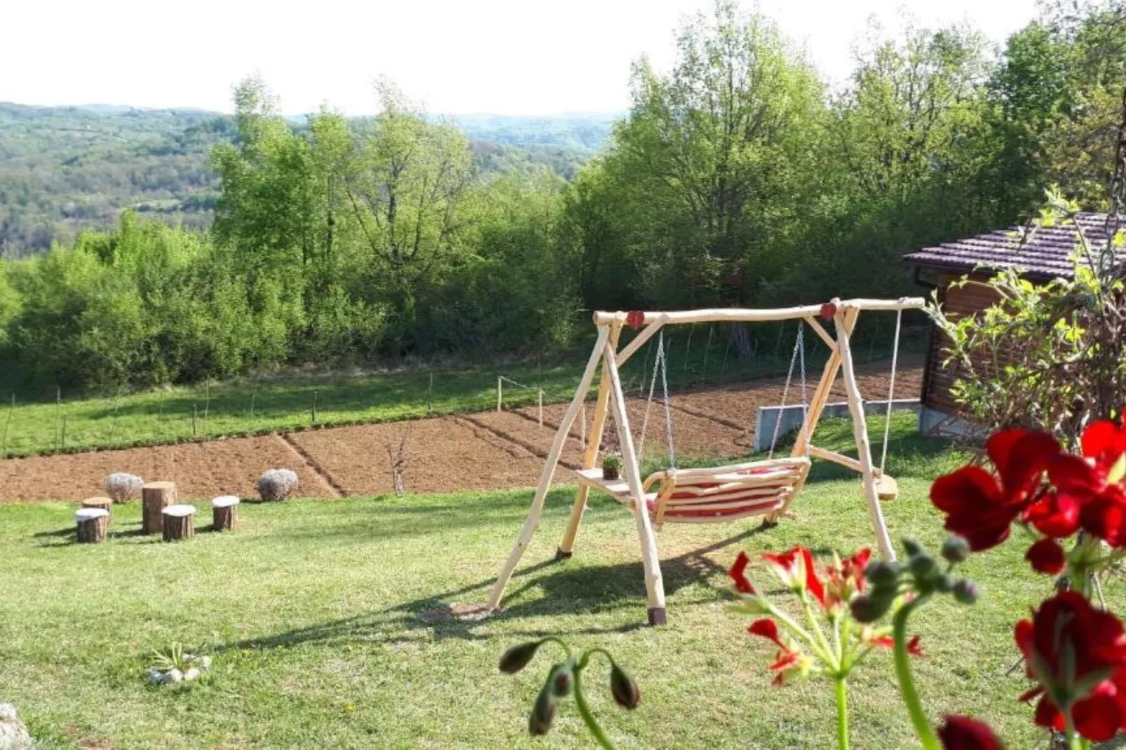 Stara Hiža Vlašić - Duplex one bedroom Chalet with Private Garden-Outdoor
