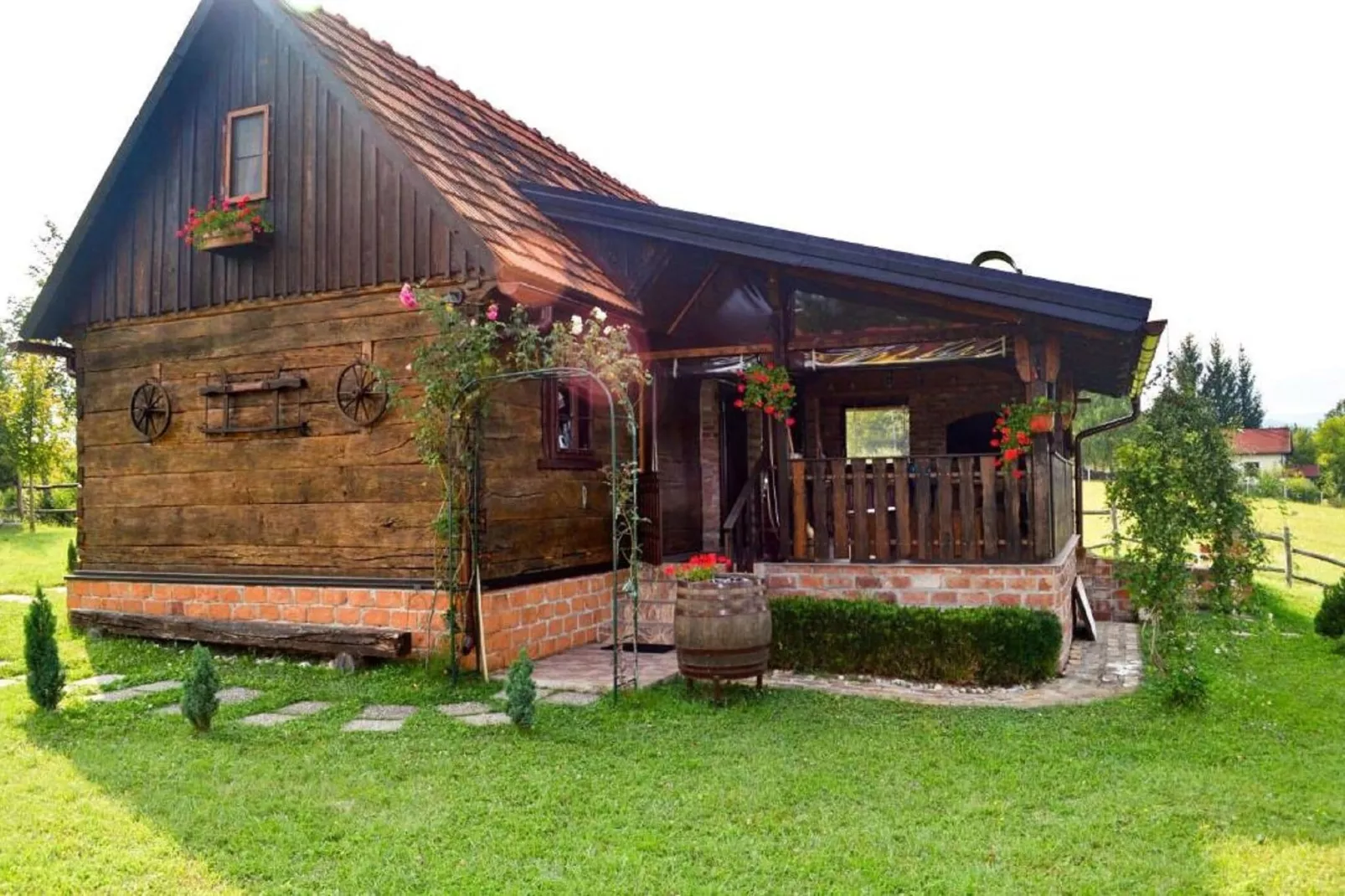 Stara Hiža Vlašić - Duplex one bedroom Chalet with Private Garden-Outdoor