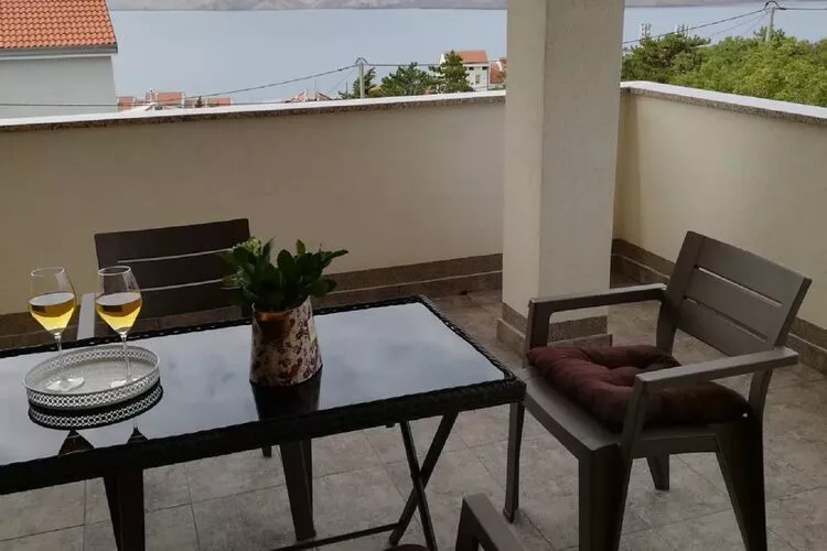 Apartment Villa Bijele Stijene - Two Bedroom Apartment with Terrace and Sea View-Terrasse