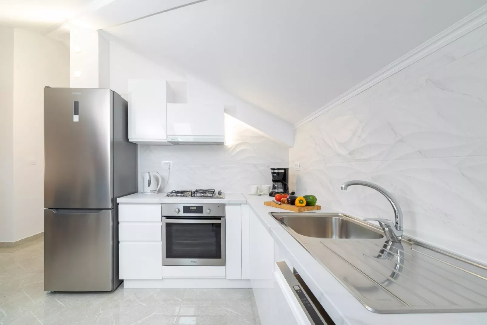 Apartment Dragojevic - Two bedroom  apartment with Terrace and Sea View-Kitchen