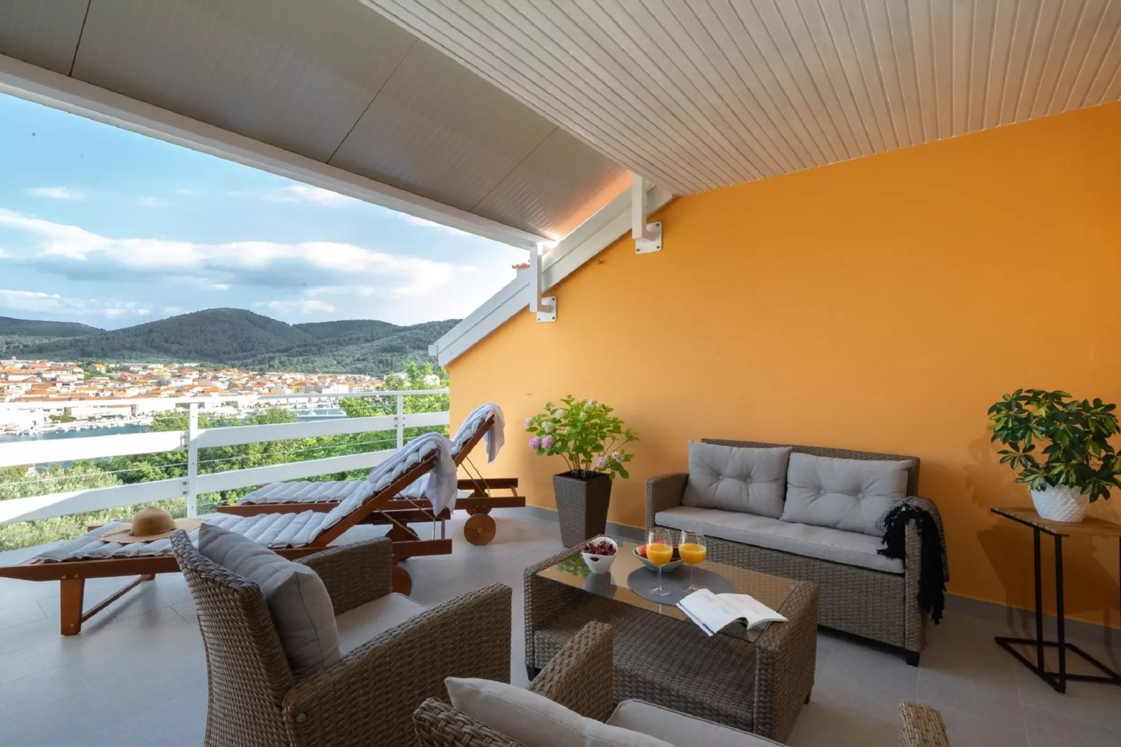 Apartment Dragojevic - Two bedroom  apartment with Terrace and Sea View-Terrace