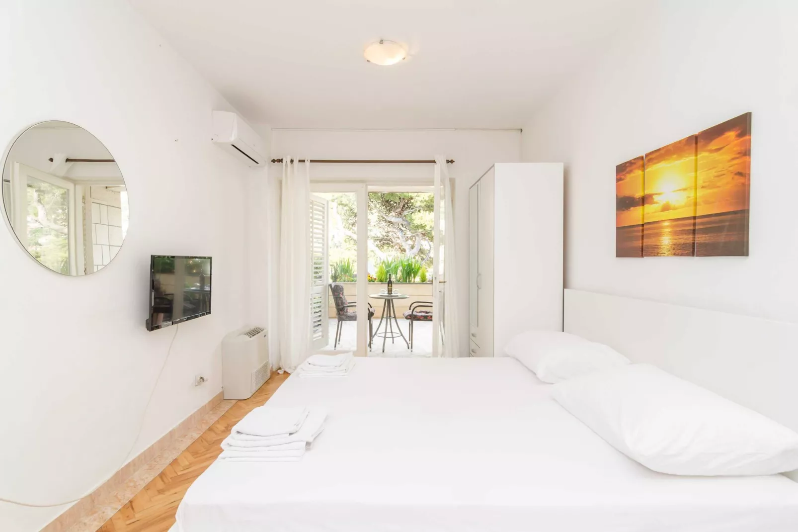 House Apartments Ariva - Studio Apartment with Balcony (2 Adults) - A2-Innen