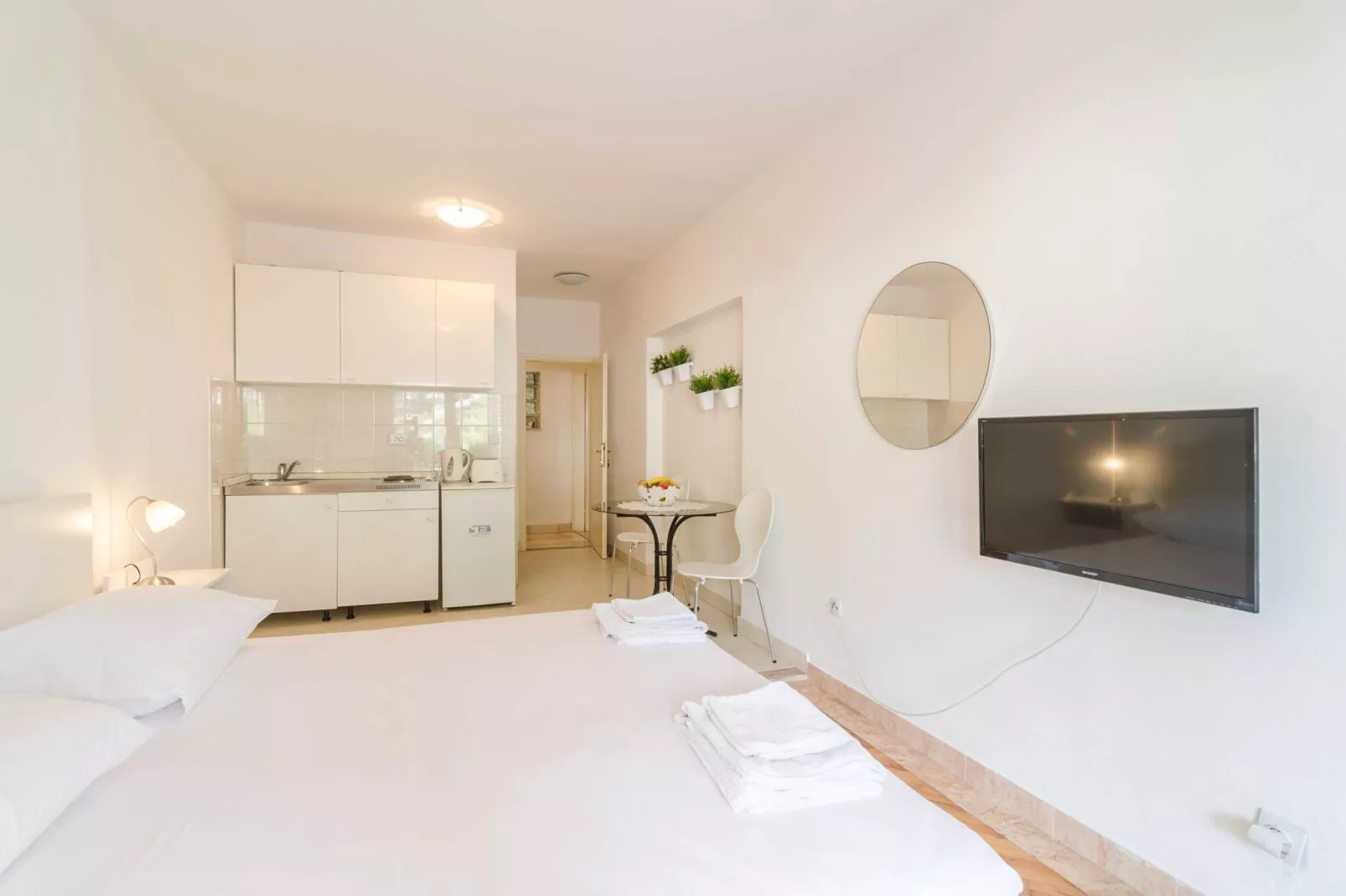 House Apartments Ariva - Studio Apartment with Balcony (2 Adults) - A2-Innen