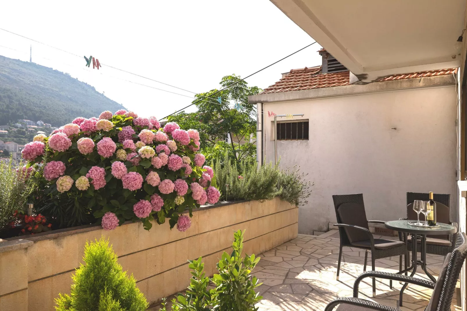 House Apartments Ariva - Studio Apartment with Balcony (3 Adults)  - A1-Terrassenbalkon