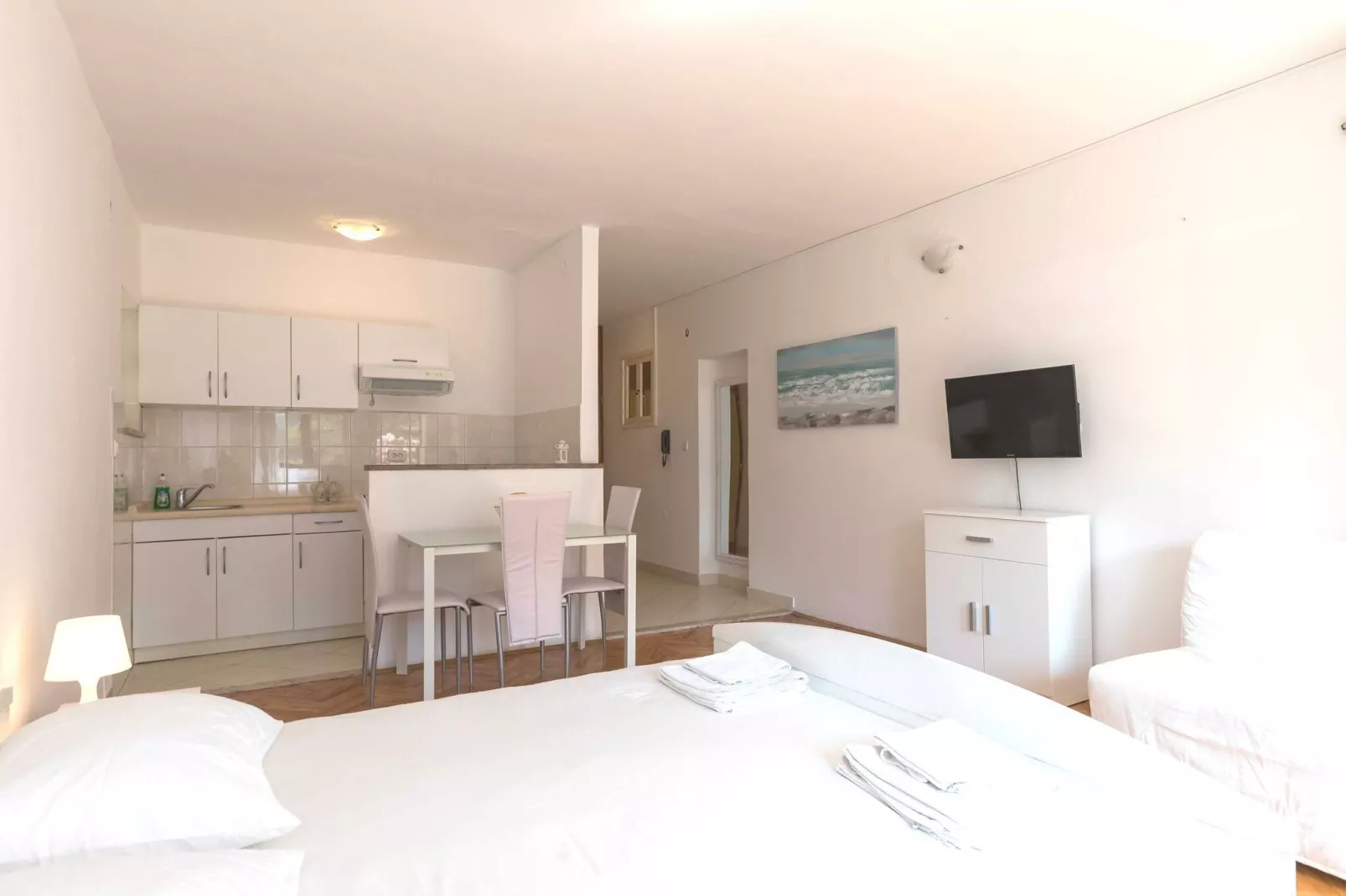 House Apartments Ariva - Studio Apartment with Balcony (3 Adults)  - A1-Innen