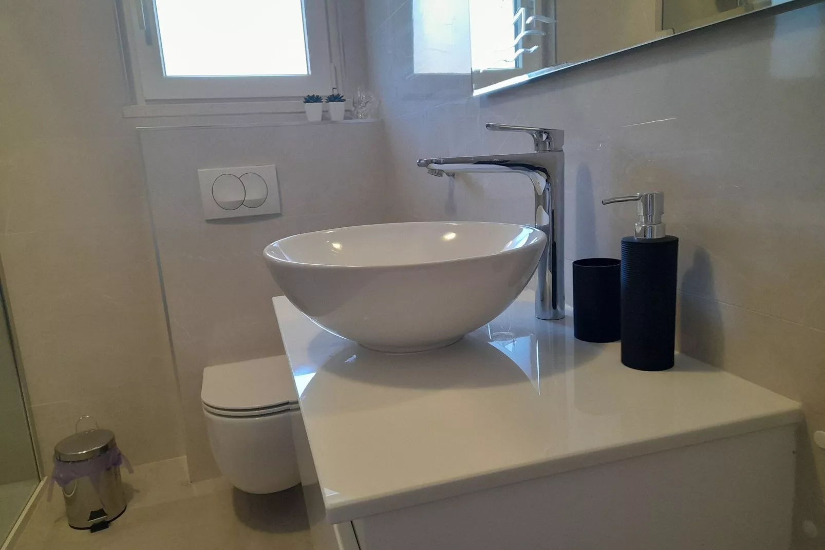 Holiday Home Sea Vision - Four Bedroom Holiday Home with Balcony and Sea View-Salle de bain