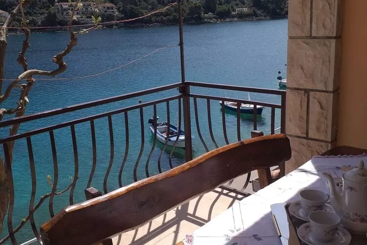 Apartments Nives - Three Bedroom Apartment with Balcony and Sea View (Kat)-Terrace balcony