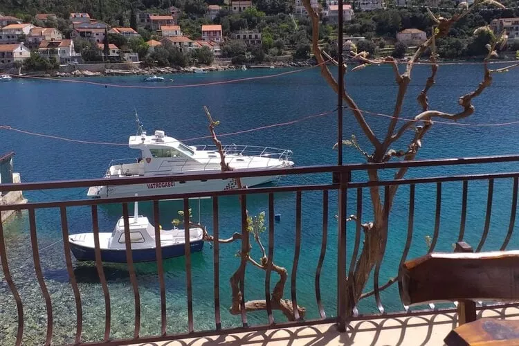 Apartments Nives - Three Bedroom Apartment with Balcony and Sea View (Kat)-Terrace balcony