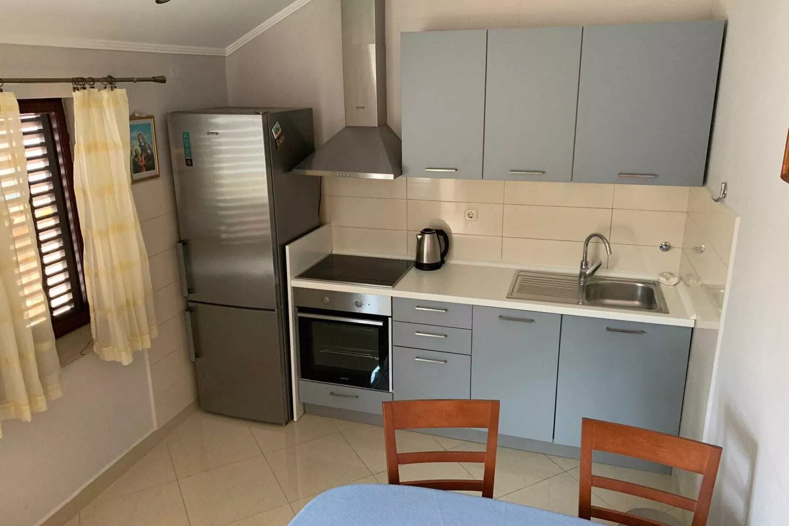 Apartments Nives  - Three Bedroom Apartment with Terrace and Sea View (Potkrovlje)-Küche