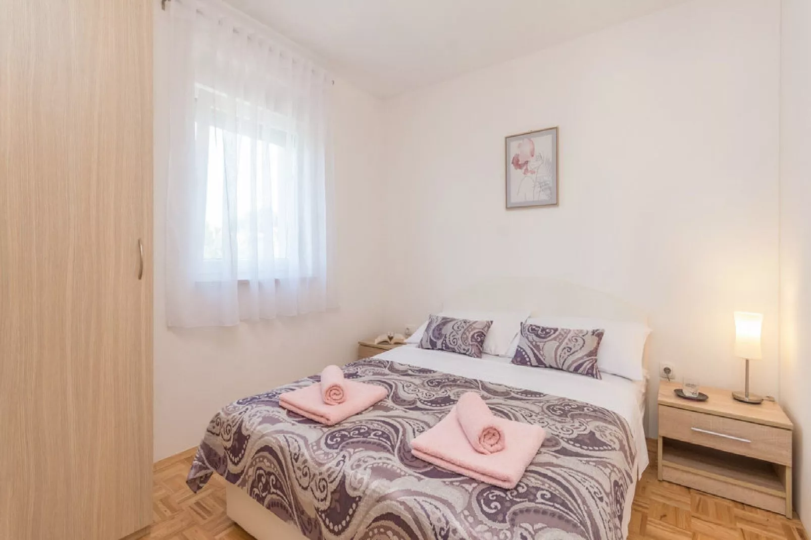 Apartments Lilly - Two Bedroom Apartment with Sea View and Terrace (A2)-Living room