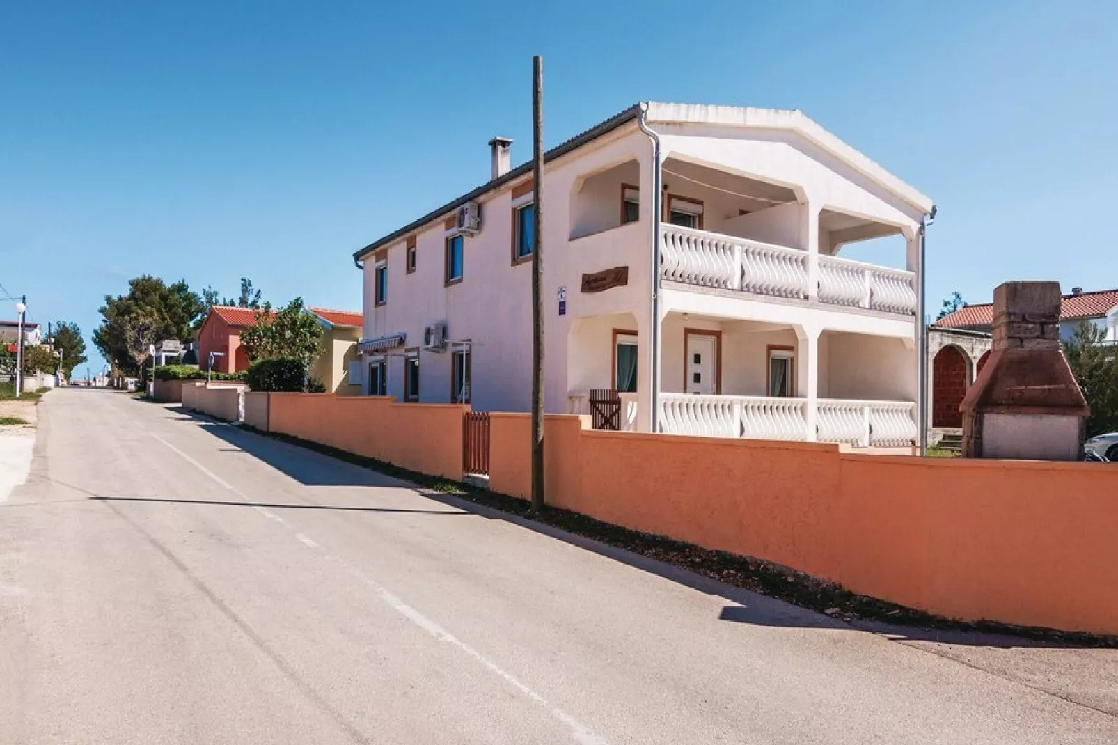 Apartments Hak - One Bedroom Apartment with Terrace and Sea view (A2)-Außenbereich